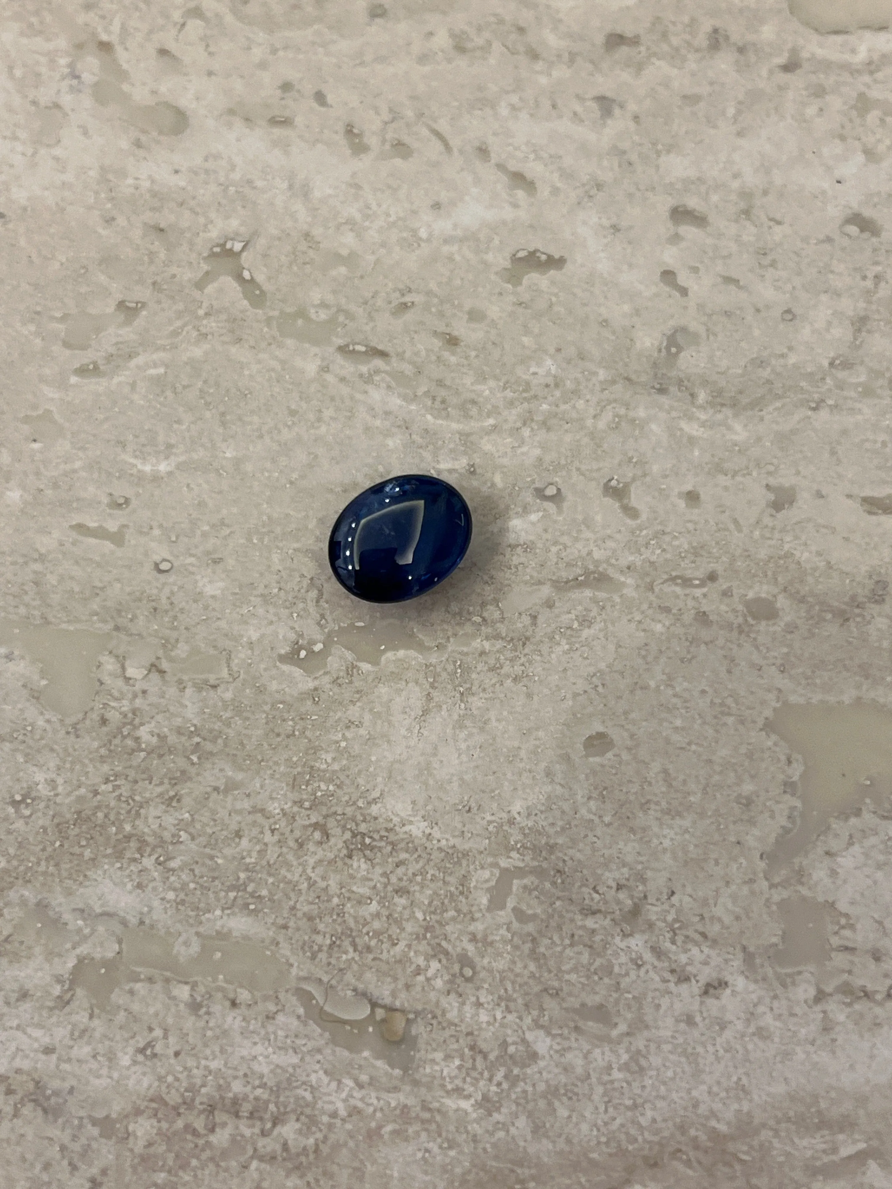 0.98ct OVAL BLUE SAPHIRE CABOUCHON ANL-S32-5