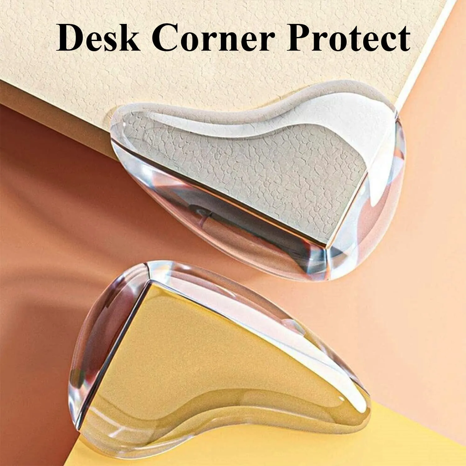 16 Pack Corner Protector for Baby, Clear Corner Protectors, Furniture Corner Guard & Edge Safety Bumpers to Cover Sharp Furniture & Table Edges Transparent Drop Shape 16 Pack