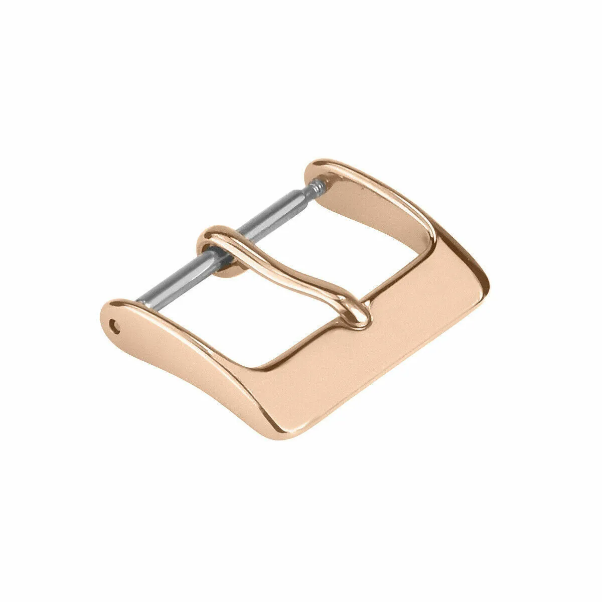16MM ROSE COLOR WATCH BUCKLE CLASP FOR LEATHER RUBBER WATCH BAND STRAP