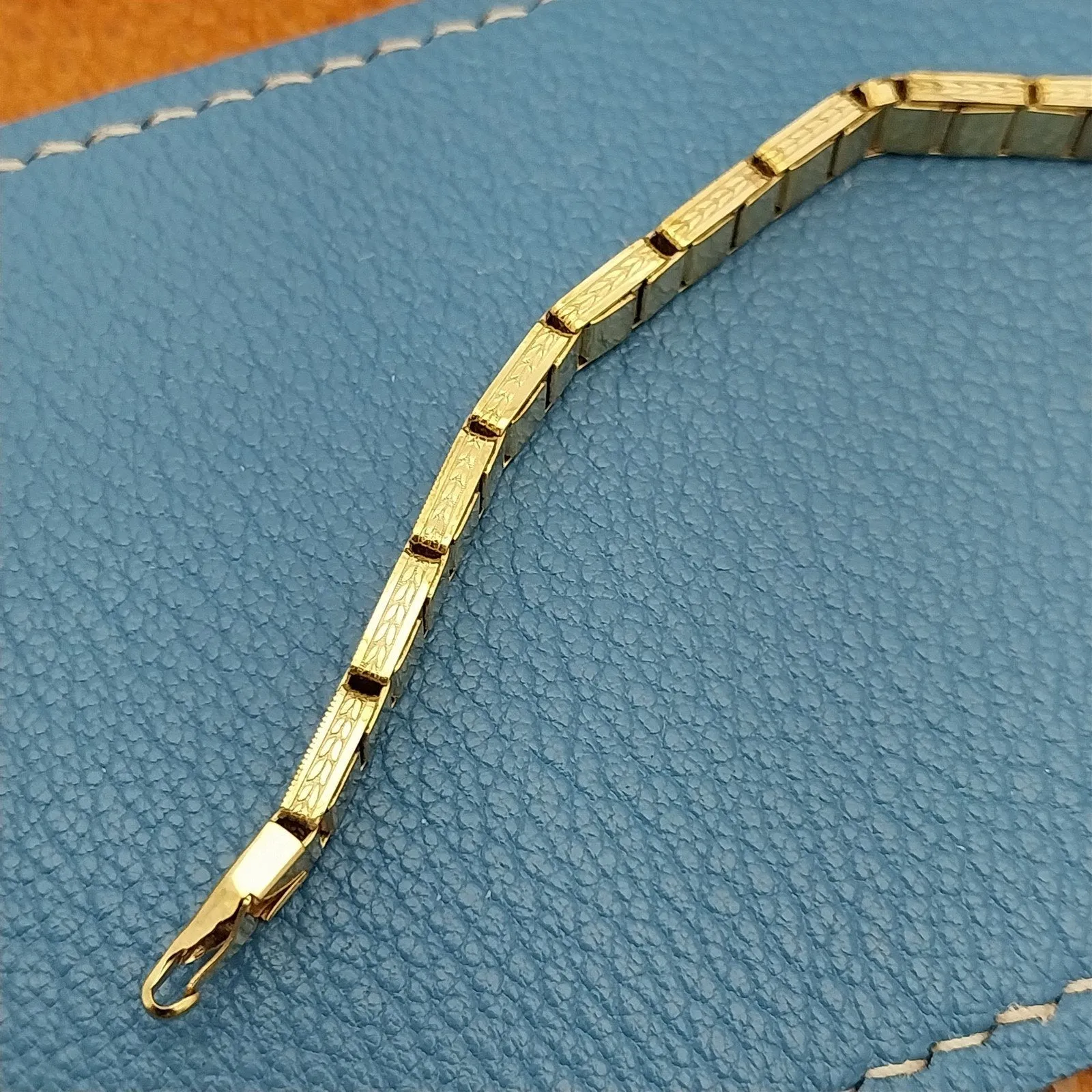 1910s-1920s 12k Gold-Filled Ladies Sturdymaid Filigree Unused Vintage Watch Band
