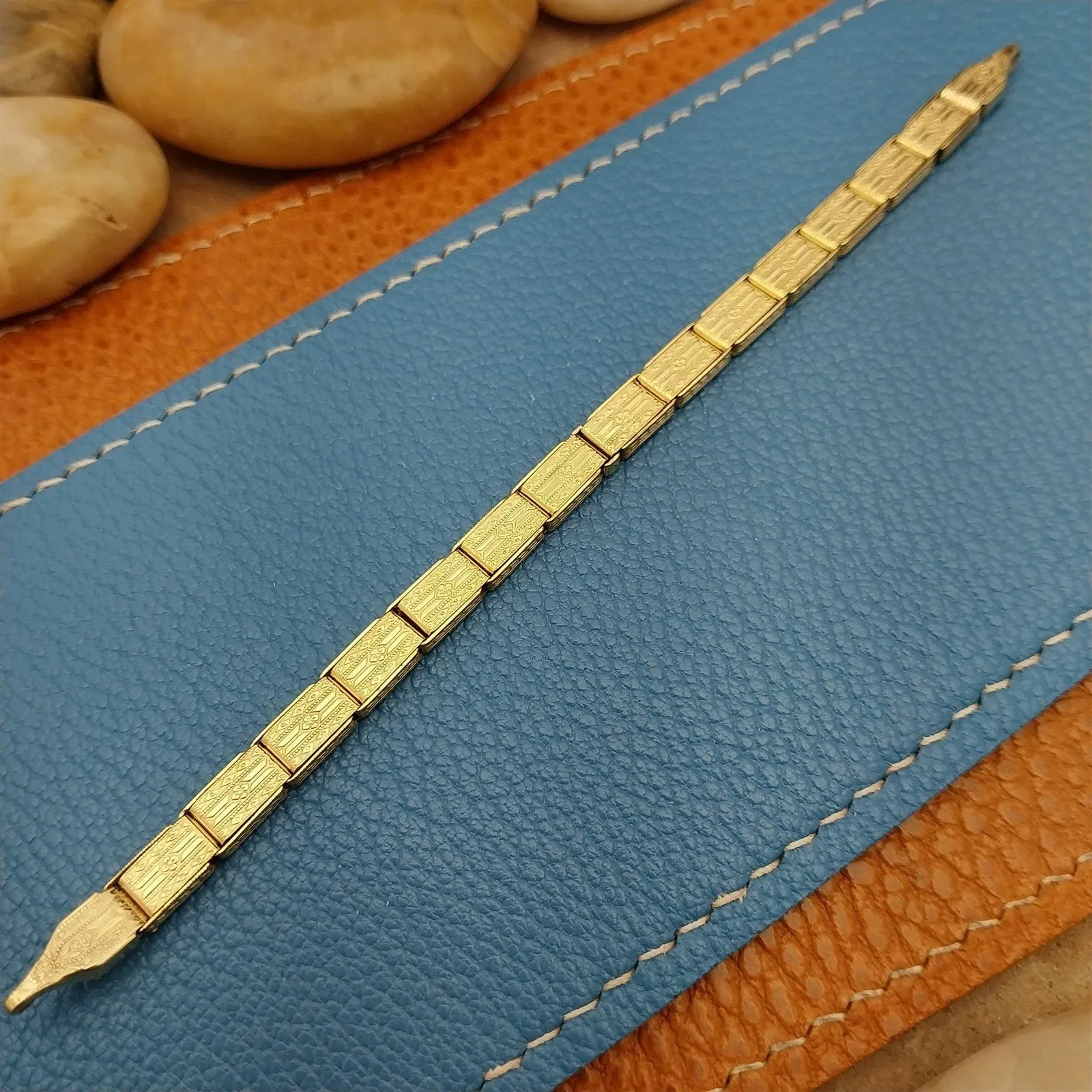 1910s-1920s 12k Gold-Filled Ladies Sturdymaid Filigree Unused Vintage Watch Band