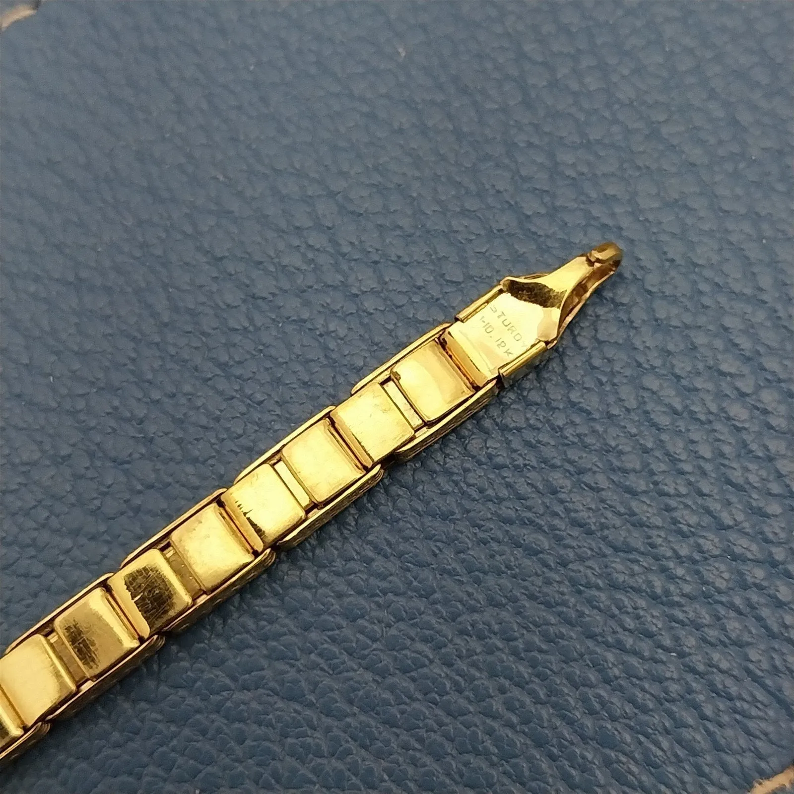 1910s-1920s 12k Gold-Filled Ladies Sturdymaid Filigree Unused Vintage Watch Band