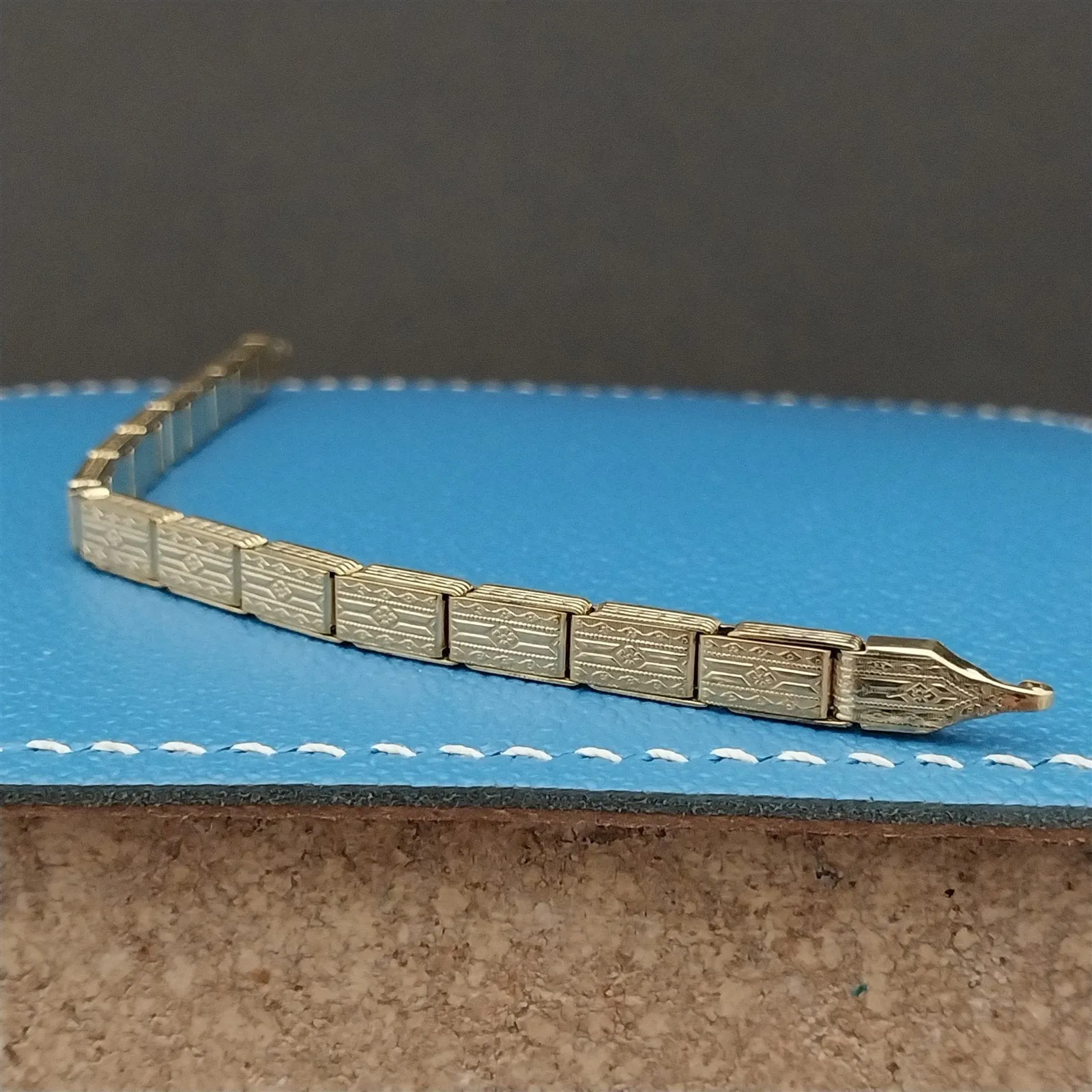 1910s-1920s 12k Gold-Filled Ladies Sturdymaid Filigree Unused Vintage Watch Band