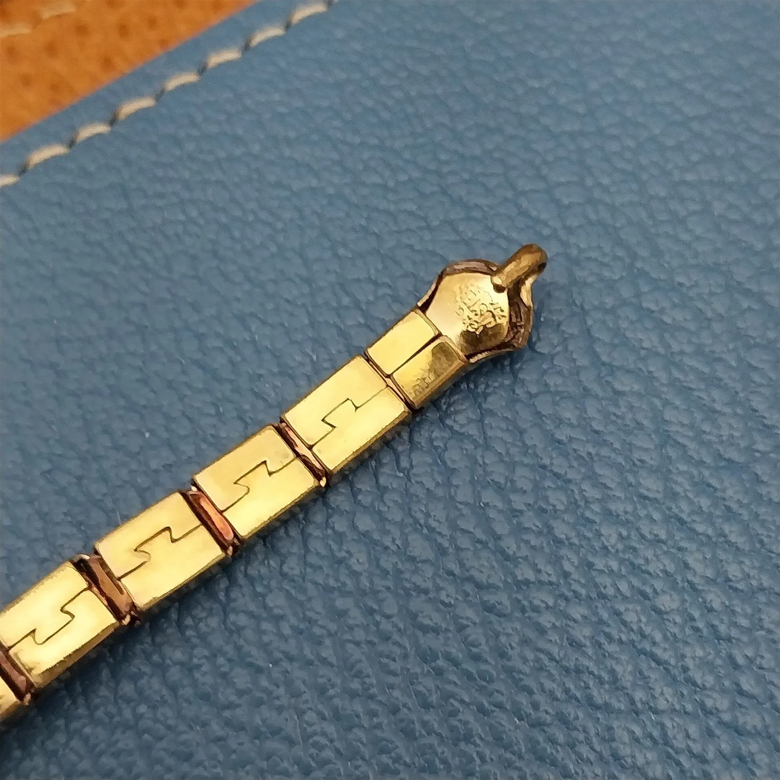 1910s-1920s 12k Rose Gold-Filled Ladies Filigree Unused Antique Watch Band