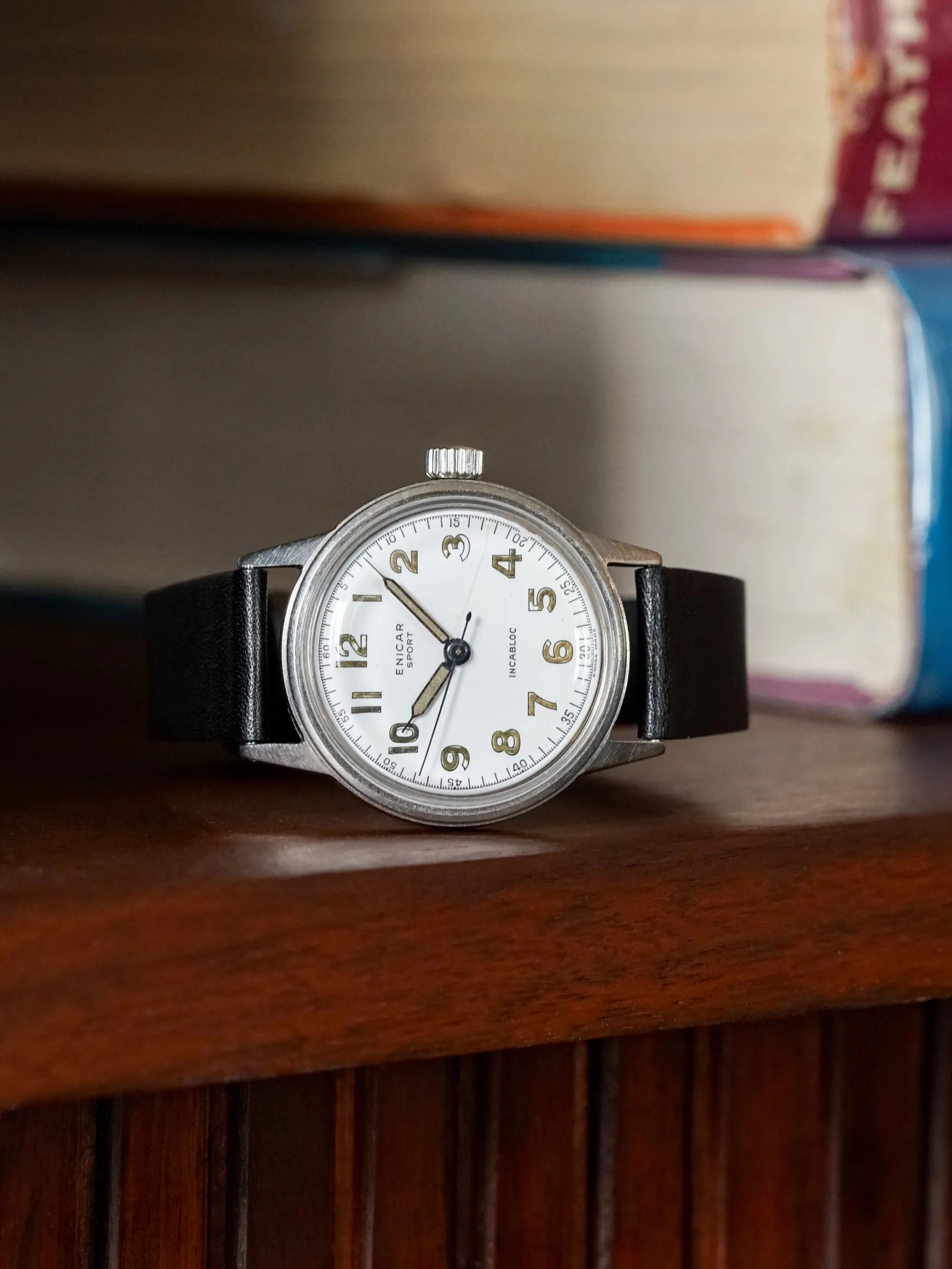 1940s Enicar Sport "Enamel Dial"