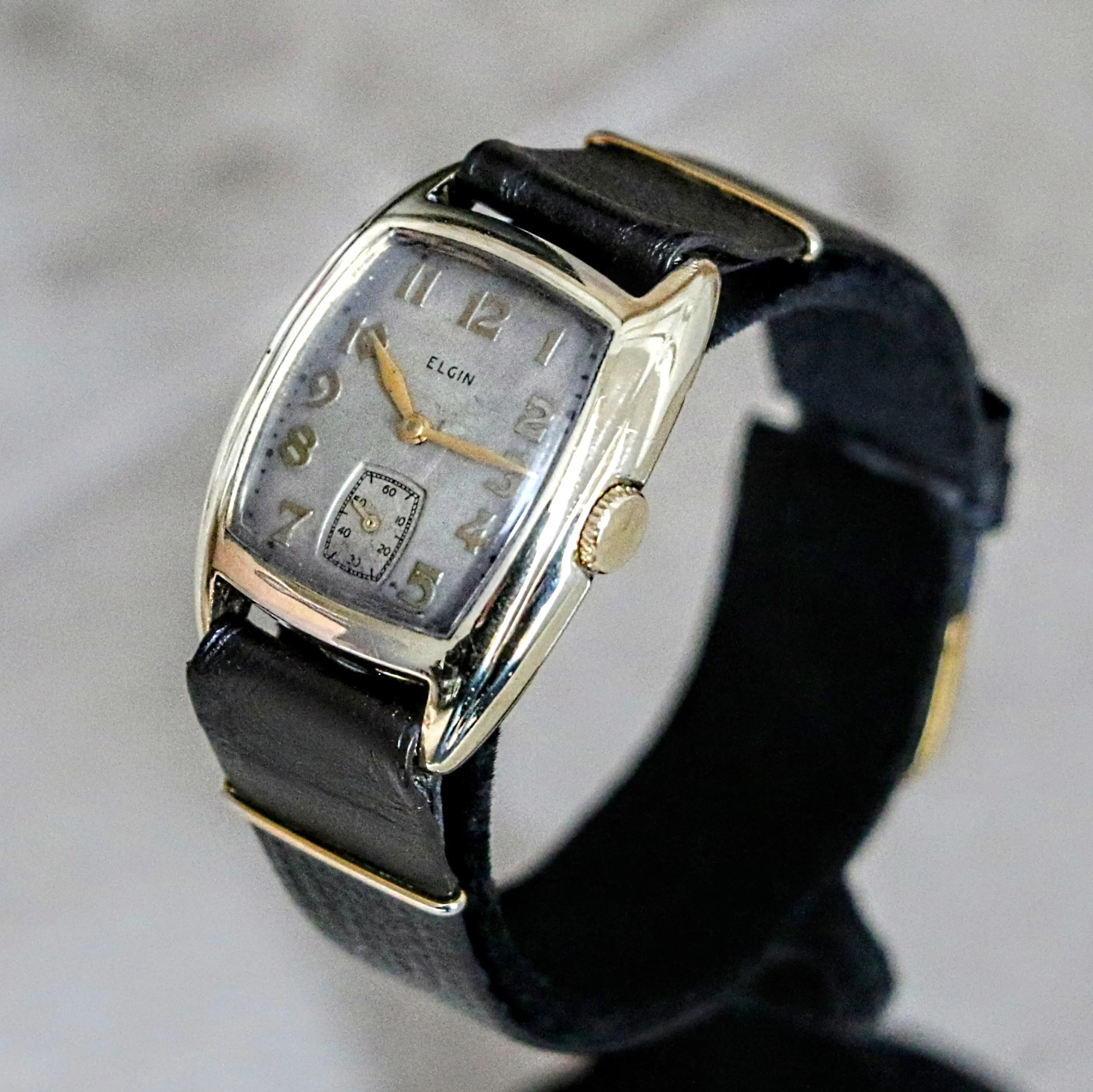 1941 ELGIN Watch Grade 554 Model 7 15 Jewels U.S.A Made Vintage Wristwatch
