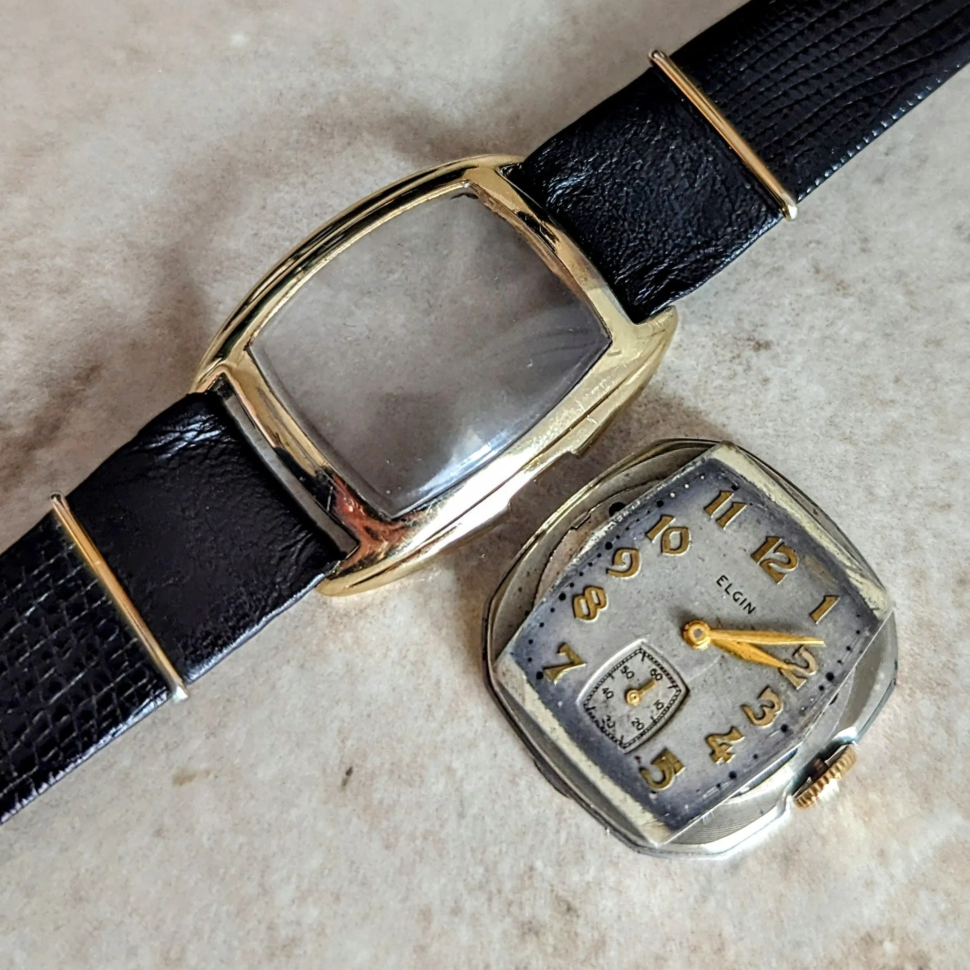 1941 ELGIN Watch Grade 554 Model 7 15 Jewels U.S.A Made Vintage Wristwatch