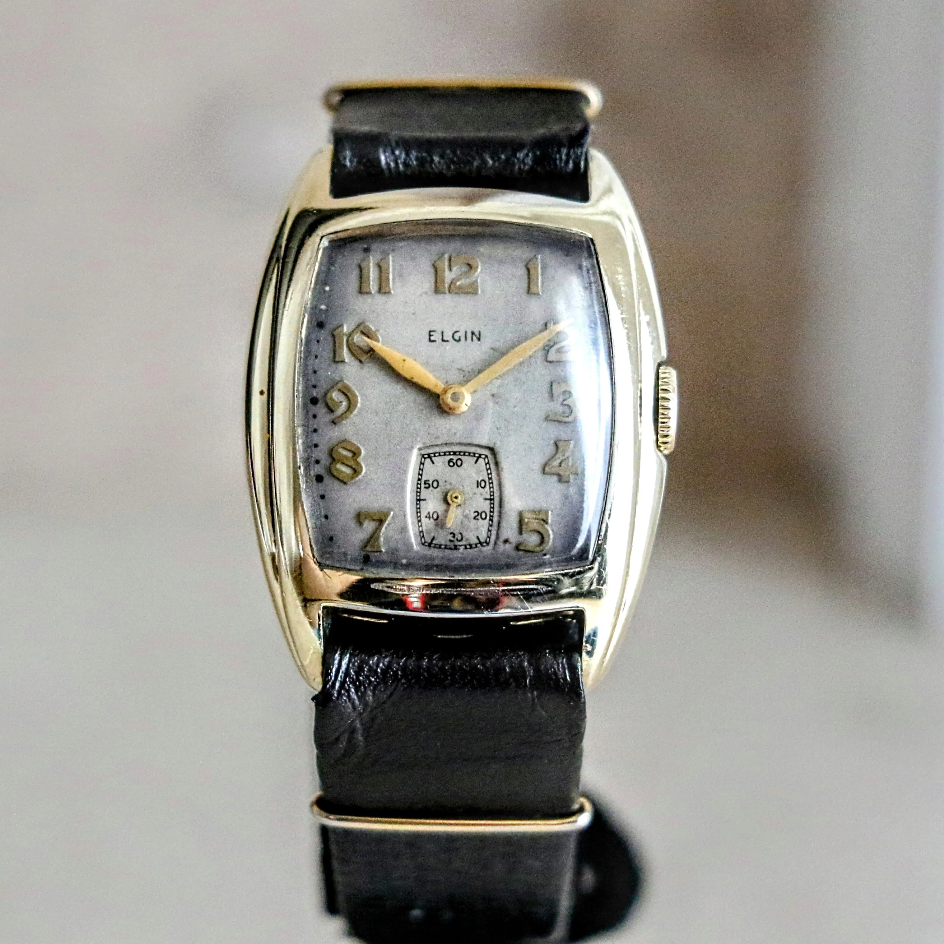1941 ELGIN Watch Grade 554 Model 7 15 Jewels U.S.A Made Vintage Wristwatch