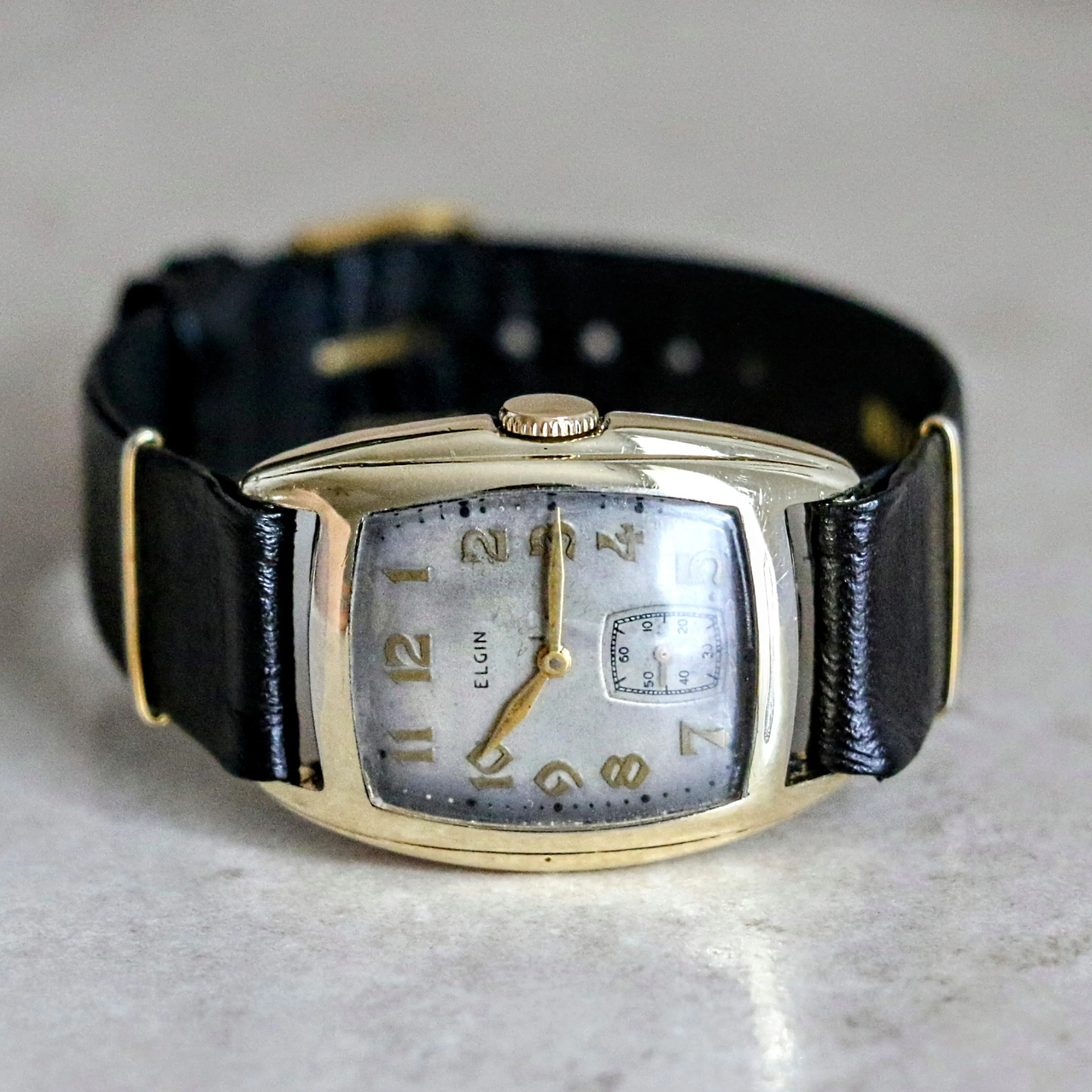 1941 ELGIN Watch Grade 554 Model 7 15 Jewels U.S.A Made Vintage Wristwatch