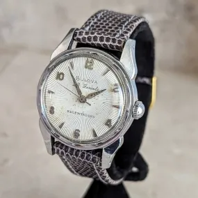 1957 BULOVA 23 “B” Selfwinding Wristwatch Cal. 10BPAC 6 ADJ’s 23 Jewels U.S.A. Made Watch