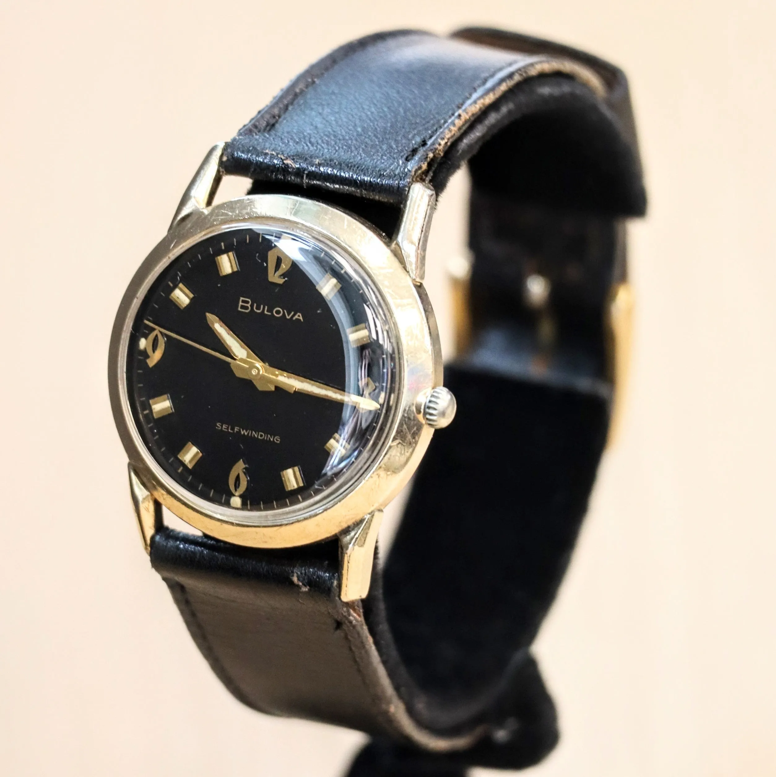 1967 BULOVA Sea Flight "M" Selfwinding Watch 17 Jewels Cal. 11ALAC Automatic Wristwatch