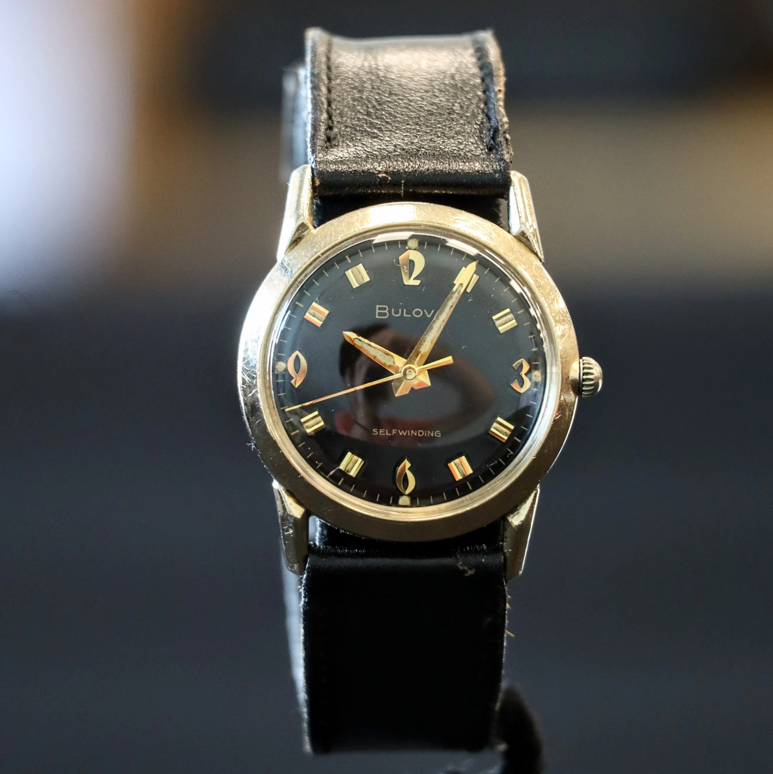 1967 BULOVA Sea Flight "M" Selfwinding Watch 17 Jewels Cal. 11ALAC Automatic Wristwatch