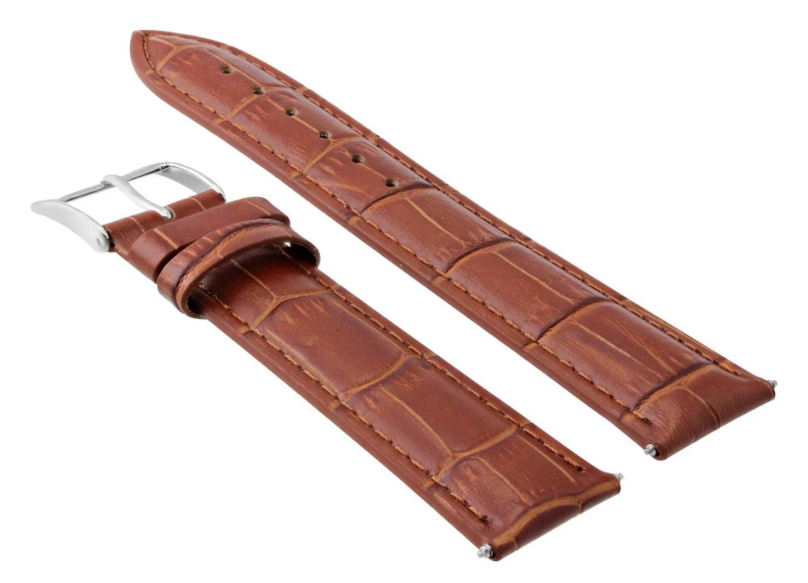 19MM LEATHER WATCH STRAP BAND FOR 34MM ROLEX DATE 5700 5701 AIR KING 1500 TAN