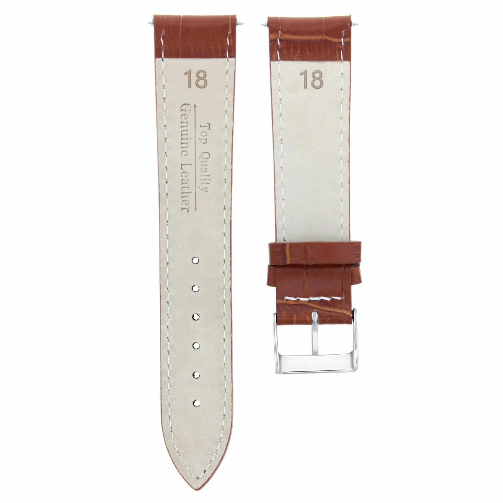19MM LEATHER WATCH STRAP BAND FOR 34MM ROLEX DATE 5700 5701 AIR KING 1500 TAN