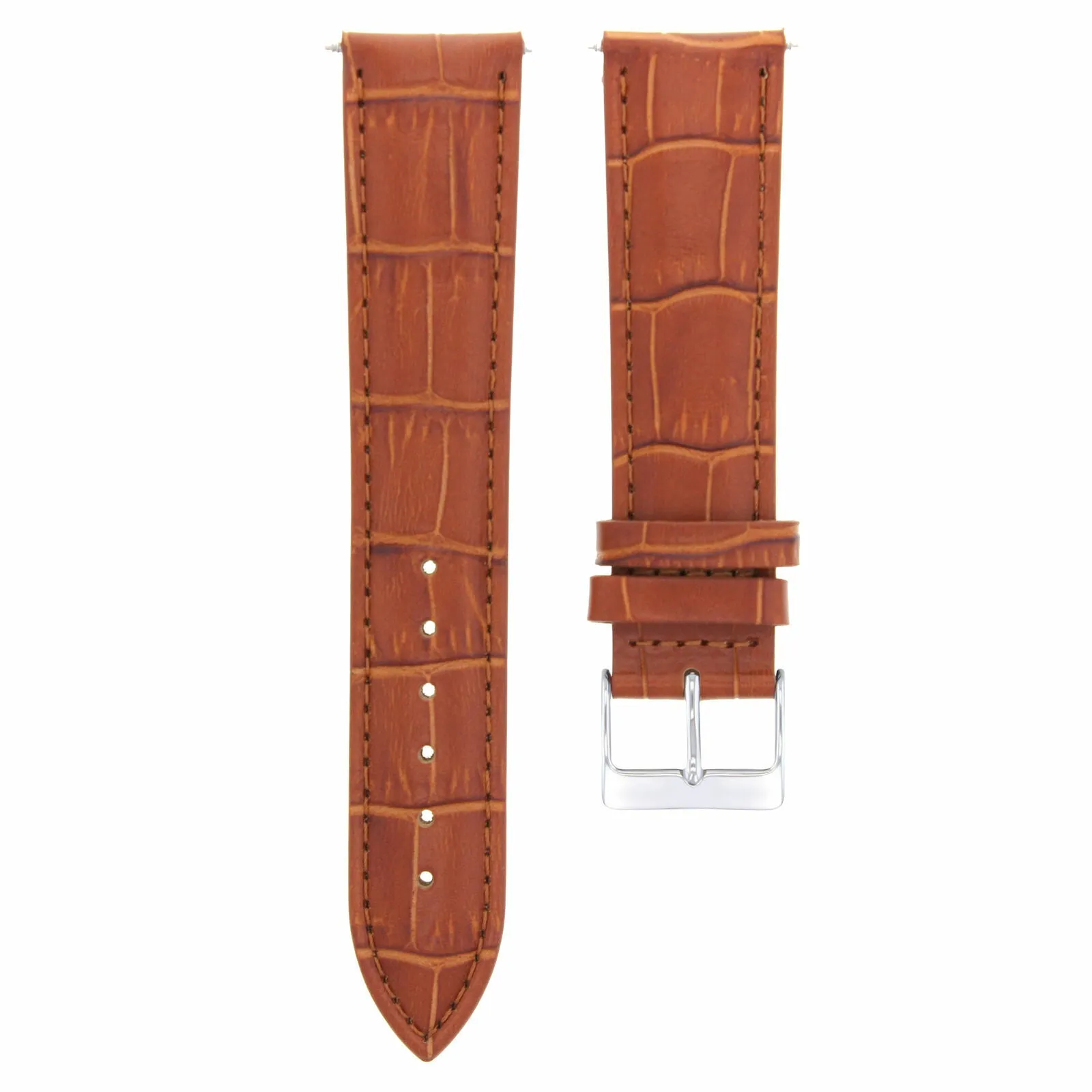 19MM LEATHER WATCH STRAP BAND FOR 34MM ROLEX DATE 5700 5701 AIR KING 1500 TAN