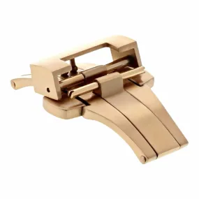 20MM DEPLOYMENT WATCH LEATHER BAND BUCKLE CLASP FOR FIT 40MM PANERAI MARINA ROSE