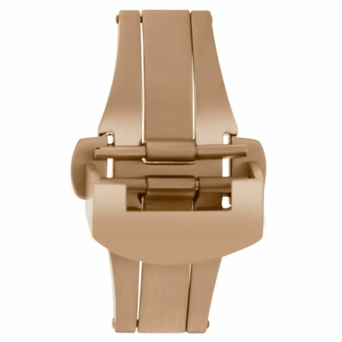 20MM DEPLOYMENT WATCH LEATHER BAND BUCKLE CLASP FOR FIT 40MM PANERAI MARINA ROSE