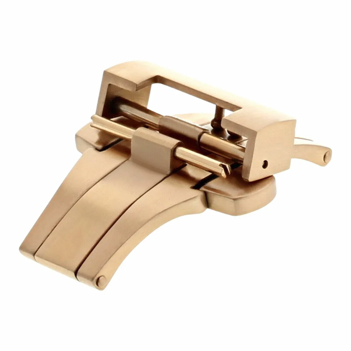 20MM DEPLOYMENT WATCH LEATHER BAND BUCKLE CLASP FOR FIT 40MM PANERAI MARINA ROSE