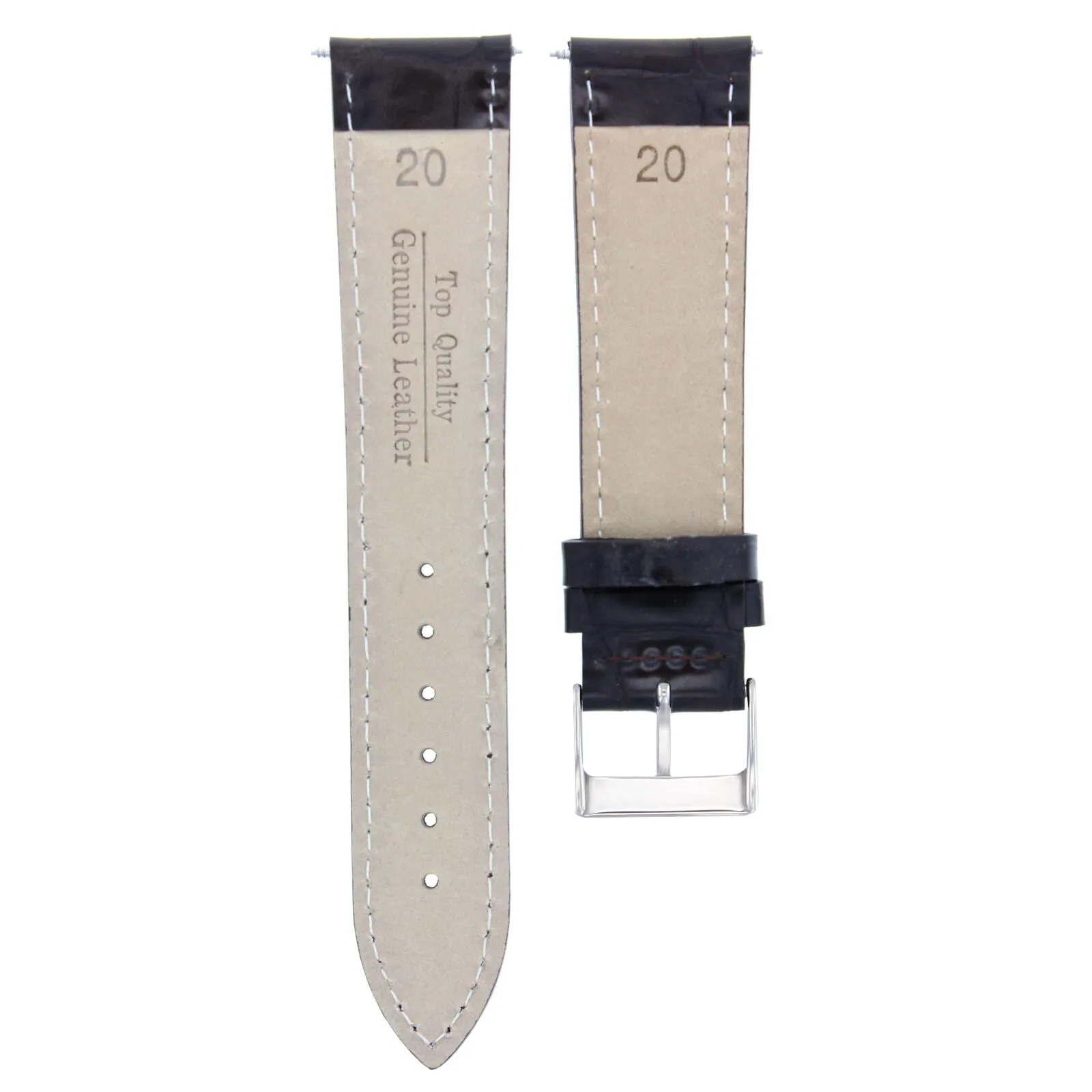 20MM LEATHER WATCH STRAP BAND FOR TUDOR 79230N 55000 55020 92413 BLACK BAY WATCH