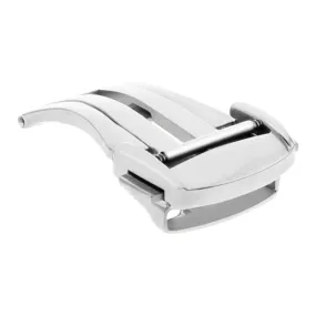 20MM STEEL BUCKLE STRAP BAND CLASP LEATHER DEPLOYMENT FOR OMEGA SEAMASTER PLANET