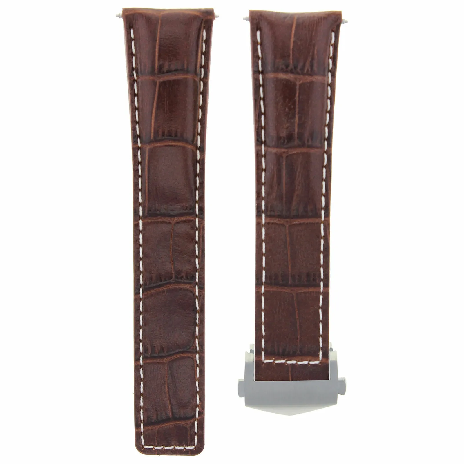 22MM LEATHER WATCH STRAP BAND FOR TAG HEUER CARRERA BROWN WS FIT FC-5037-39-40