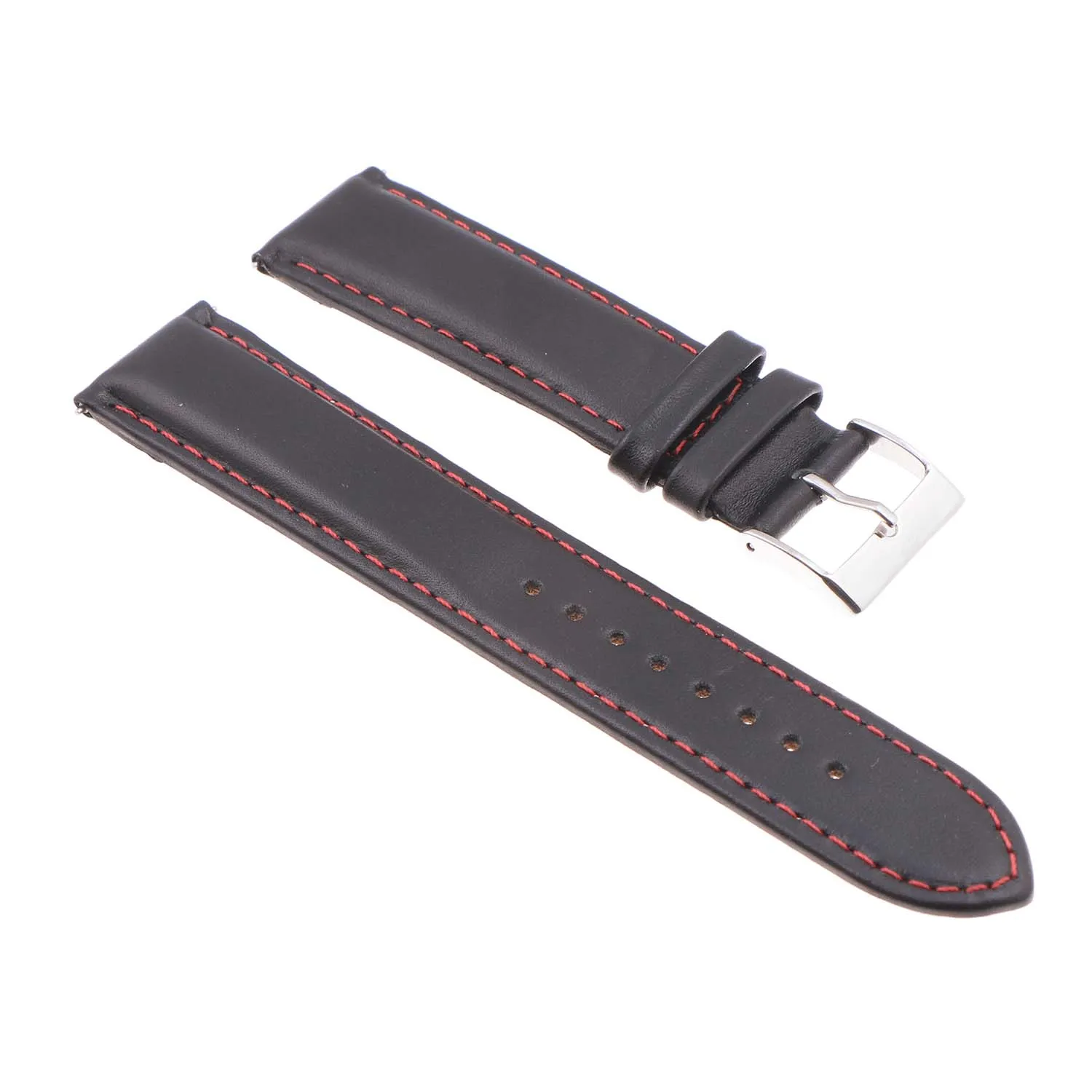 24mm Leather Smart Watch Strap (Short, Standard, Long)