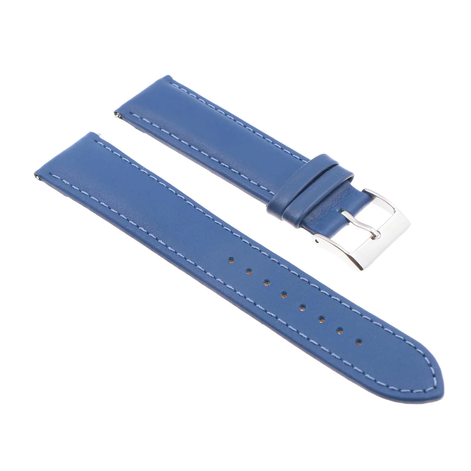 24mm Leather Smart Watch Strap (Short, Standard, Long)