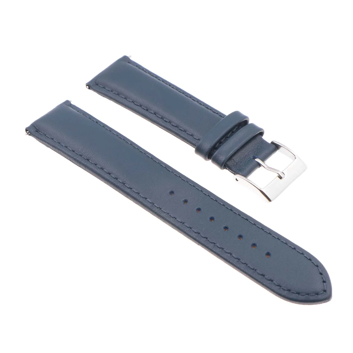 24mm Leather Smart Watch Strap (Short, Standard, Long)
