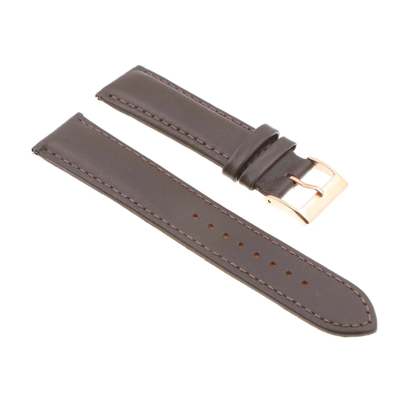 24mm Leather Smart Watch Strap (Short, Standard, Long)