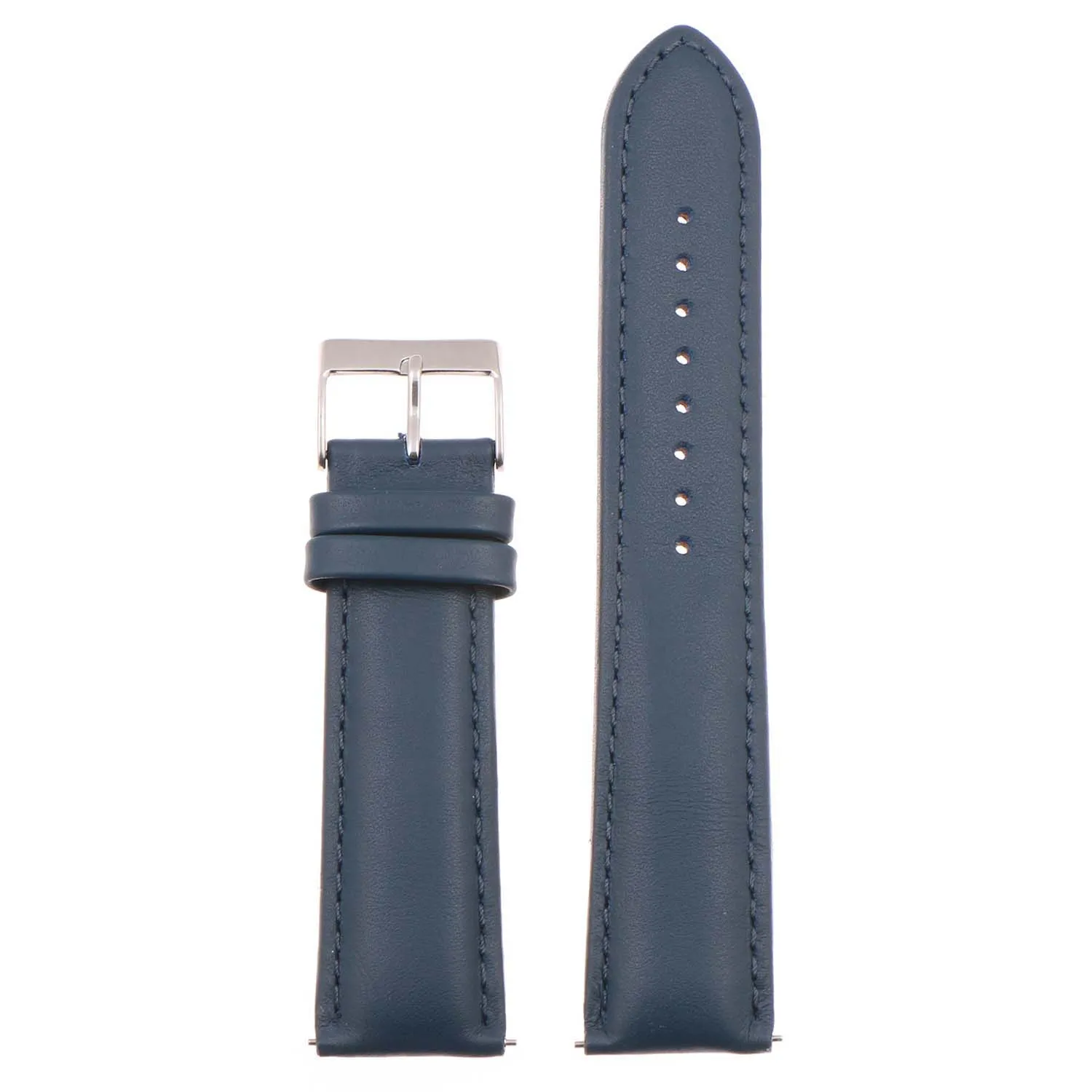 24mm Leather Smart Watch Strap (Short, Standard, Long)