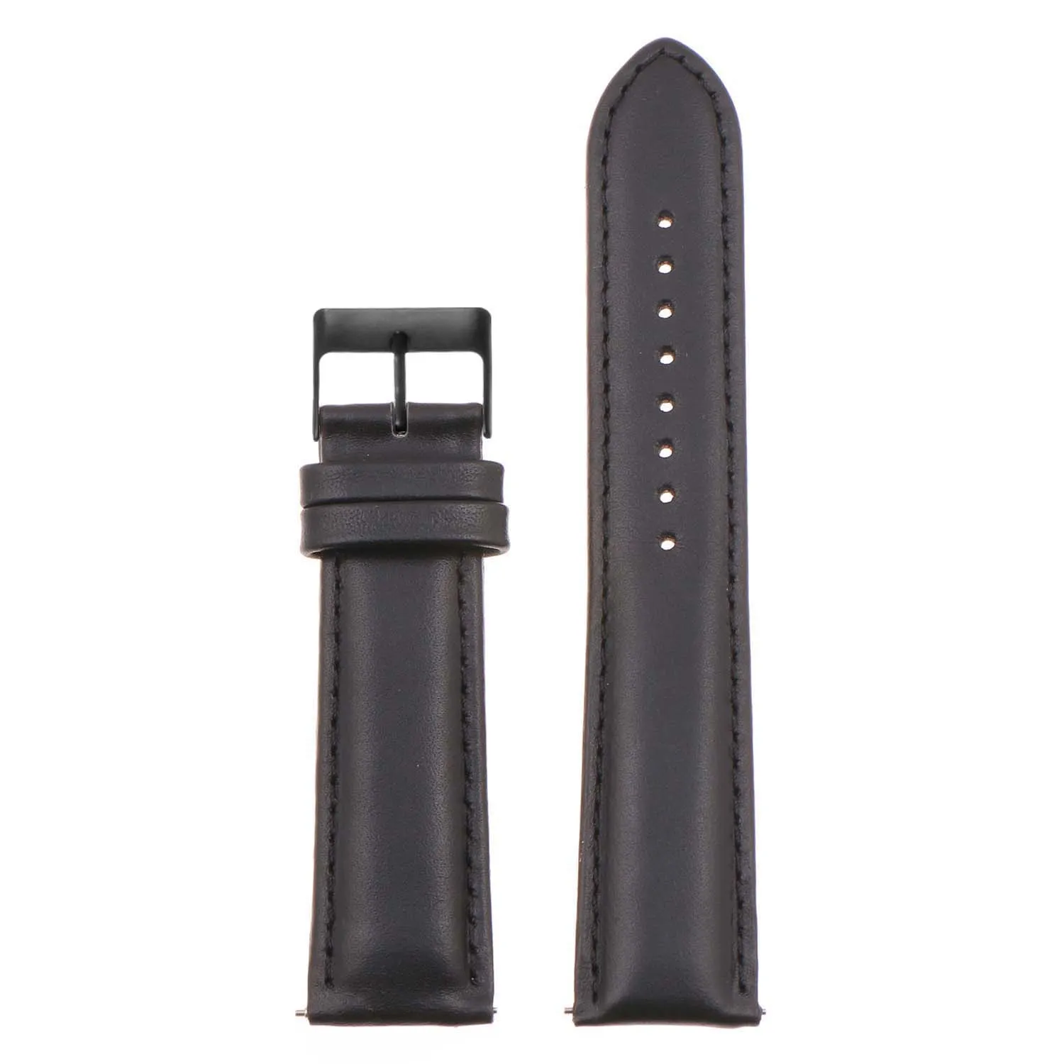 24mm Leather Smart Watch Strap (Short, Standard, Long)