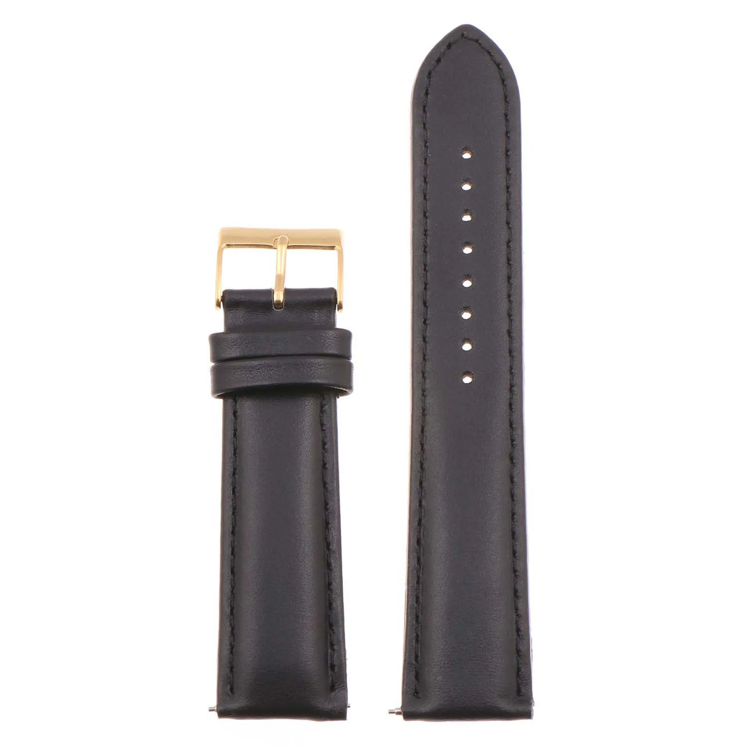 24mm Leather Smart Watch Strap (Short, Standard, Long)