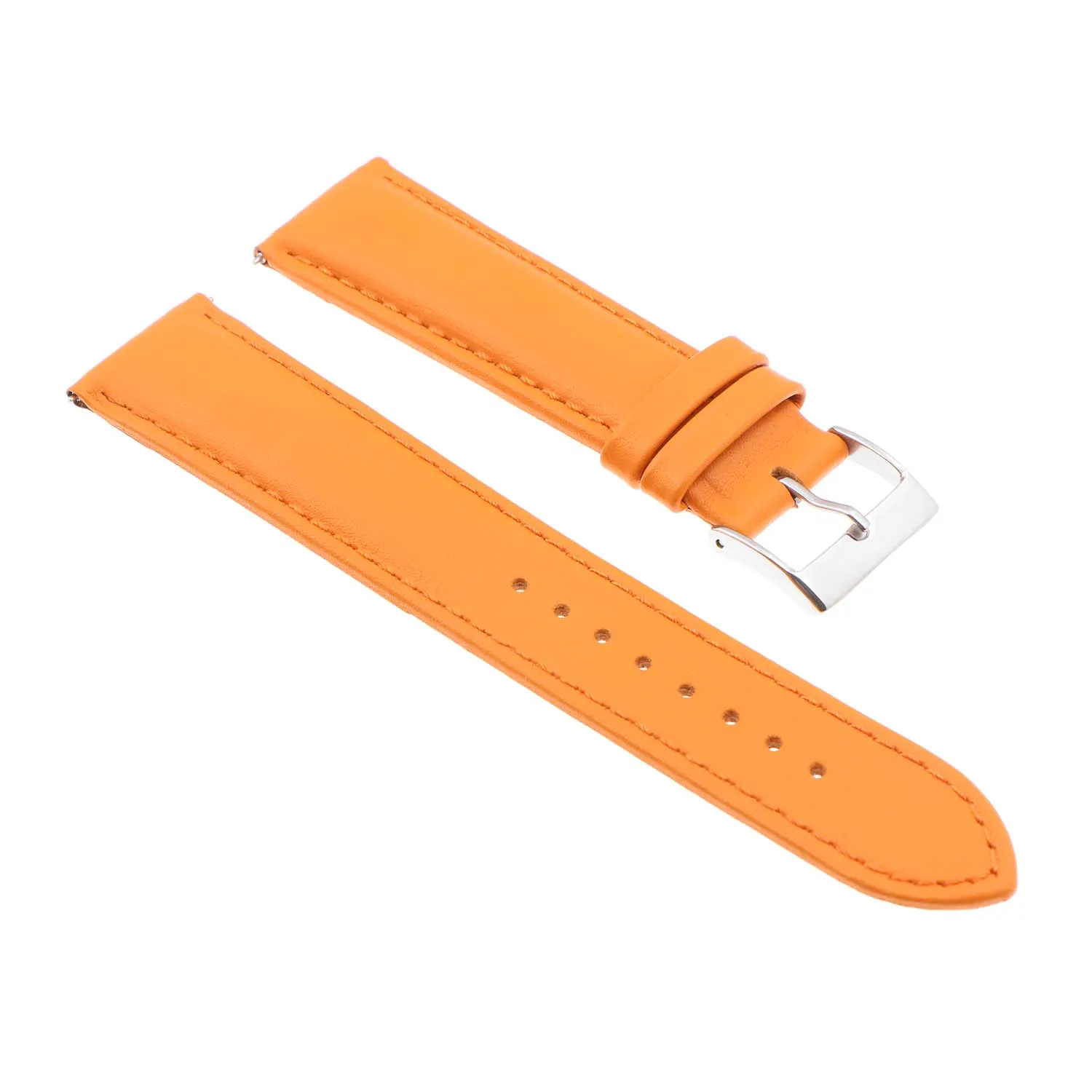 24mm Leather Smart Watch Strap (Short, Standard, Long)