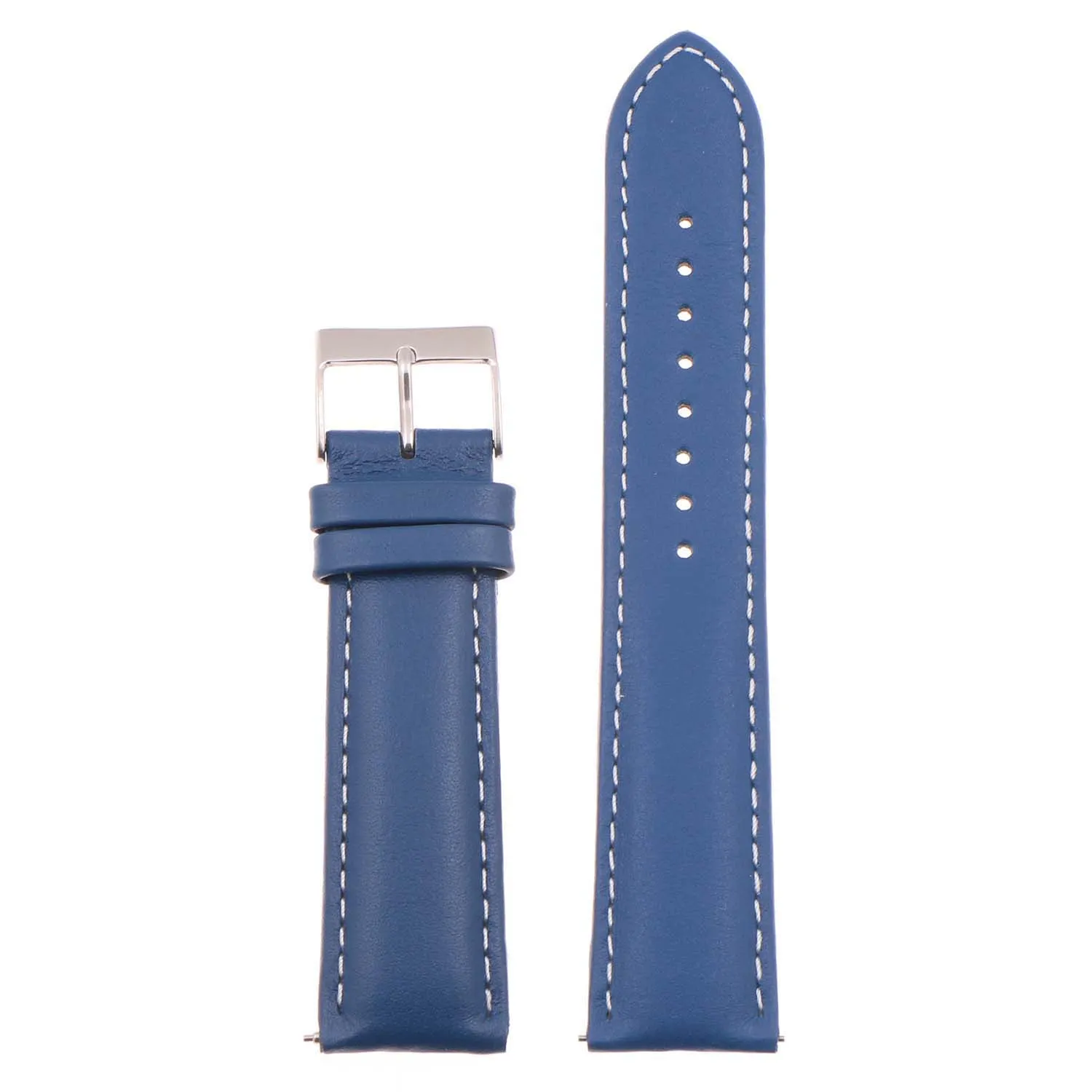 24mm Leather Smart Watch Strap (Short, Standard, Long)