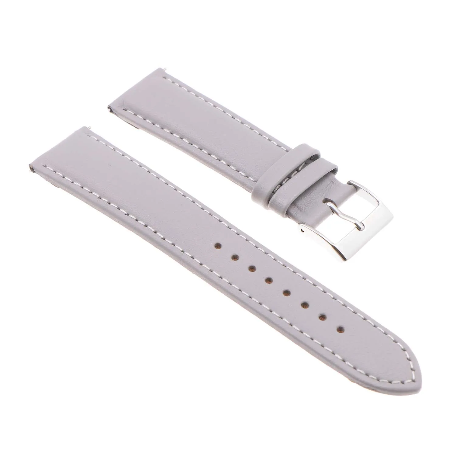 24mm Leather Smart Watch Strap (Short, Standard, Long)