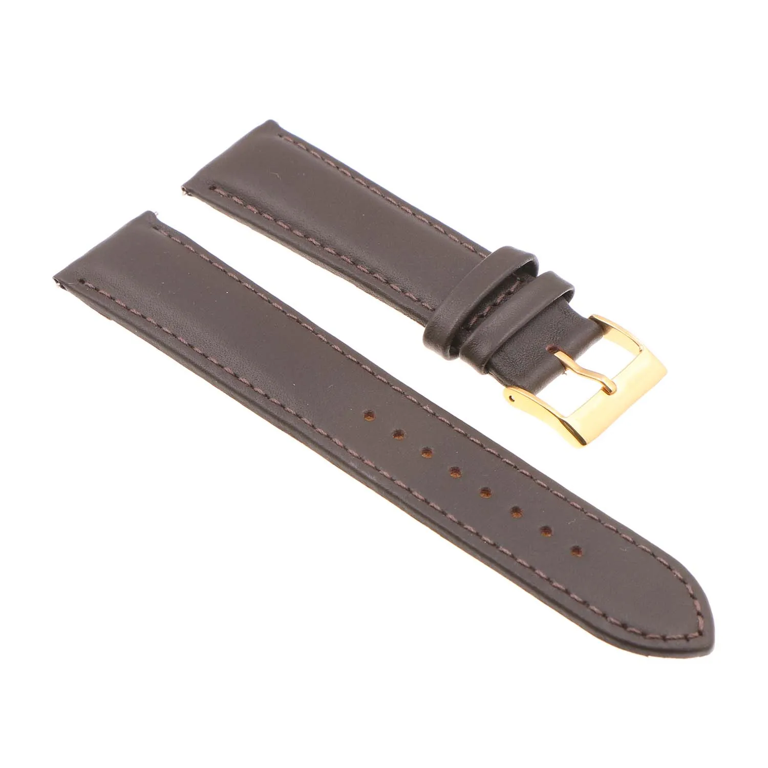 24mm Leather Smart Watch Strap (Short, Standard, Long)