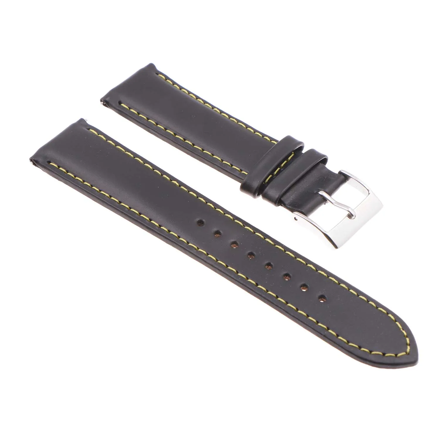 24mm Leather Smart Watch Strap (Short, Standard, Long)