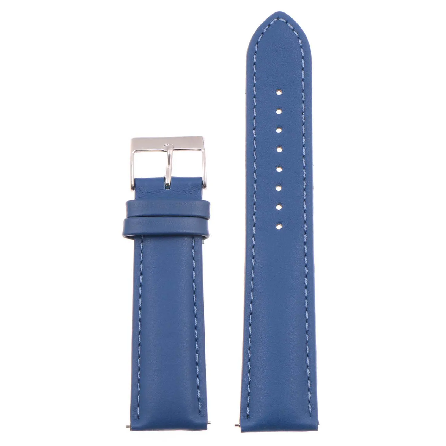 24mm Leather Smart Watch Strap (Short, Standard, Long)