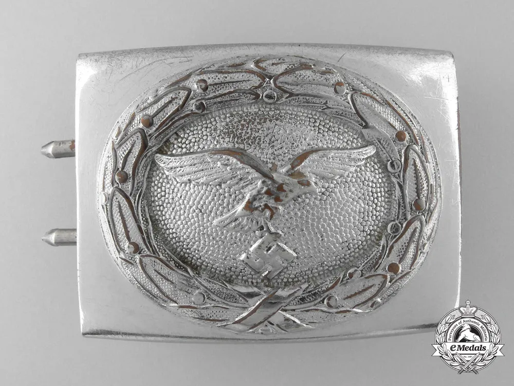 A 1942 Pattern Luftwaffe Enlisted Man's Belt Buckle By Richard Sieper & Söhne
