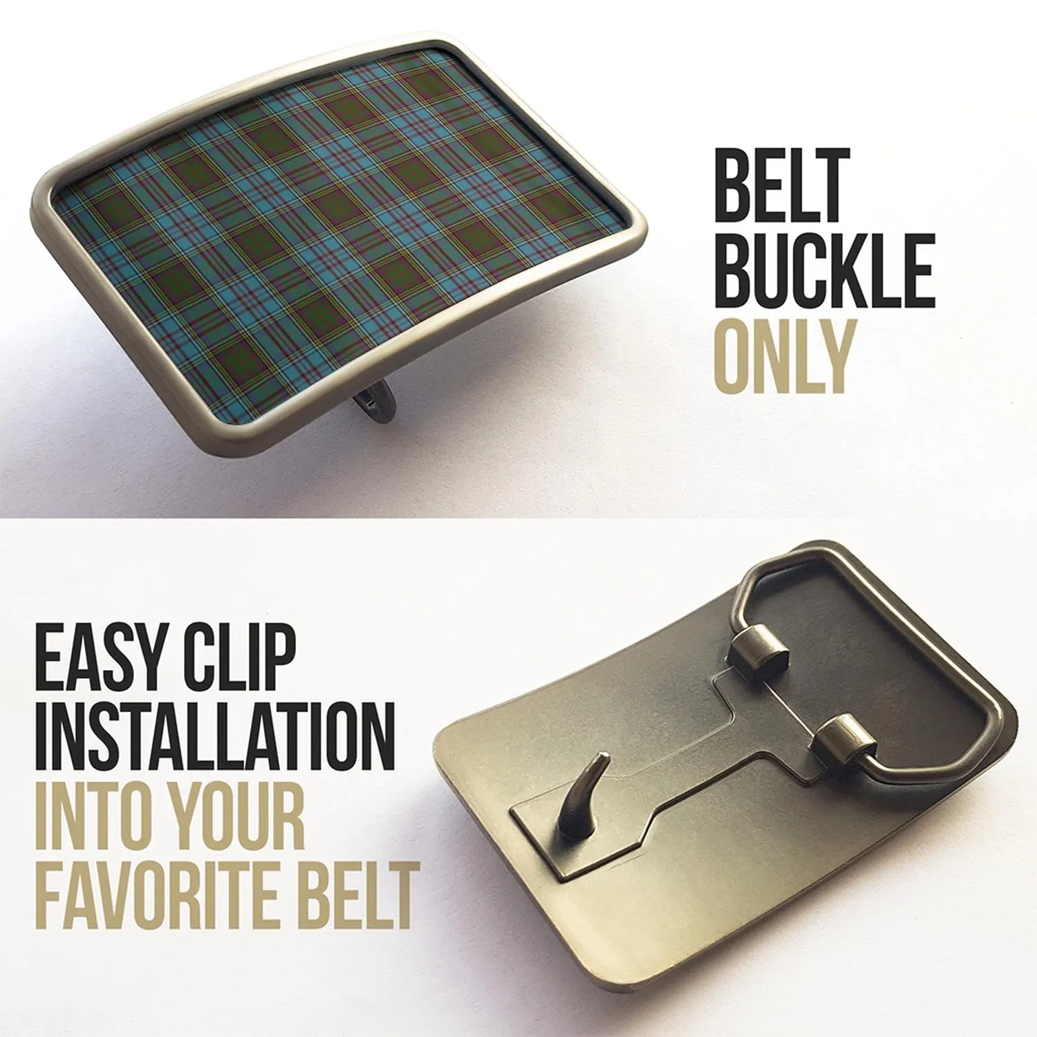 Anderson Tartan Belt Buckles