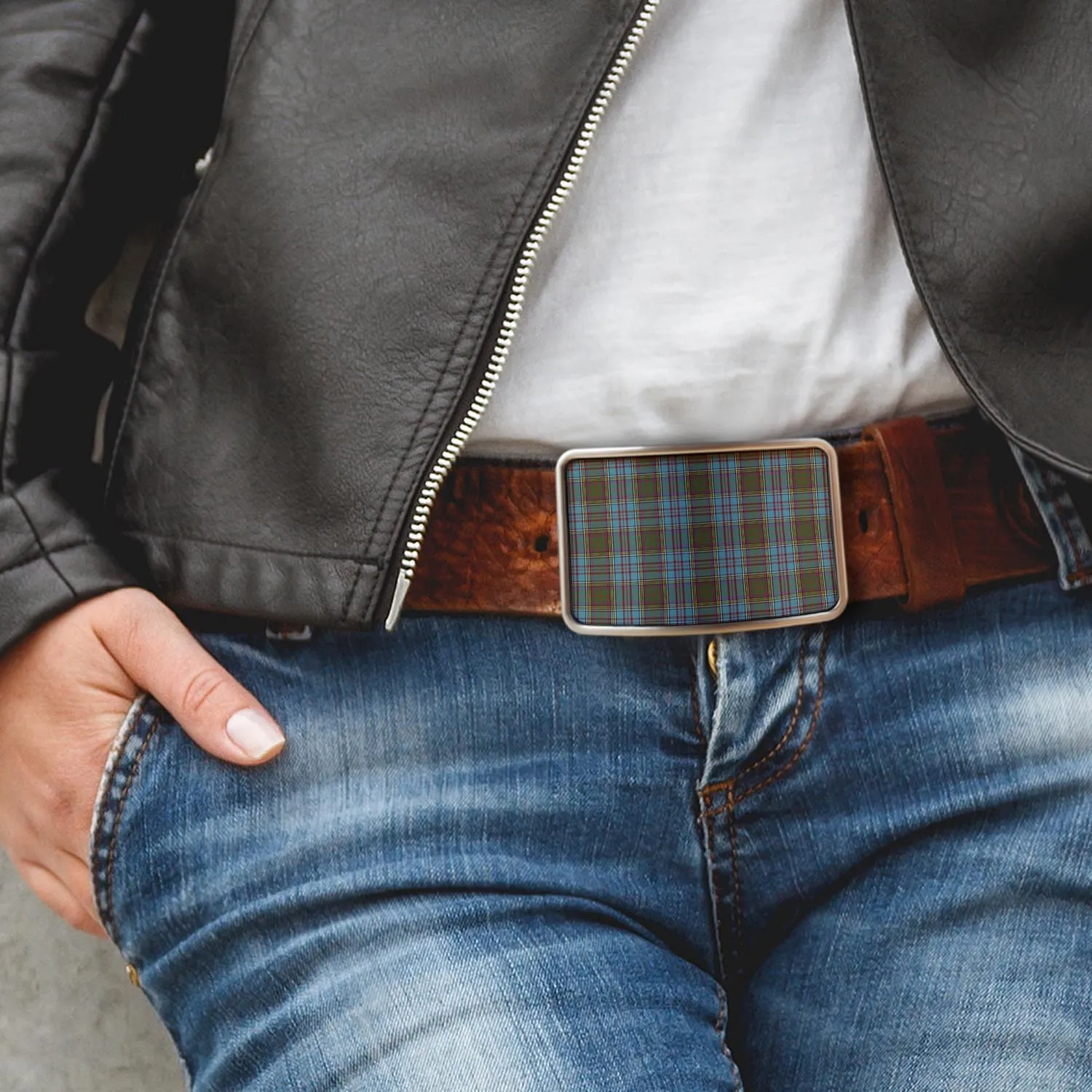 Anderson Tartan Belt Buckles