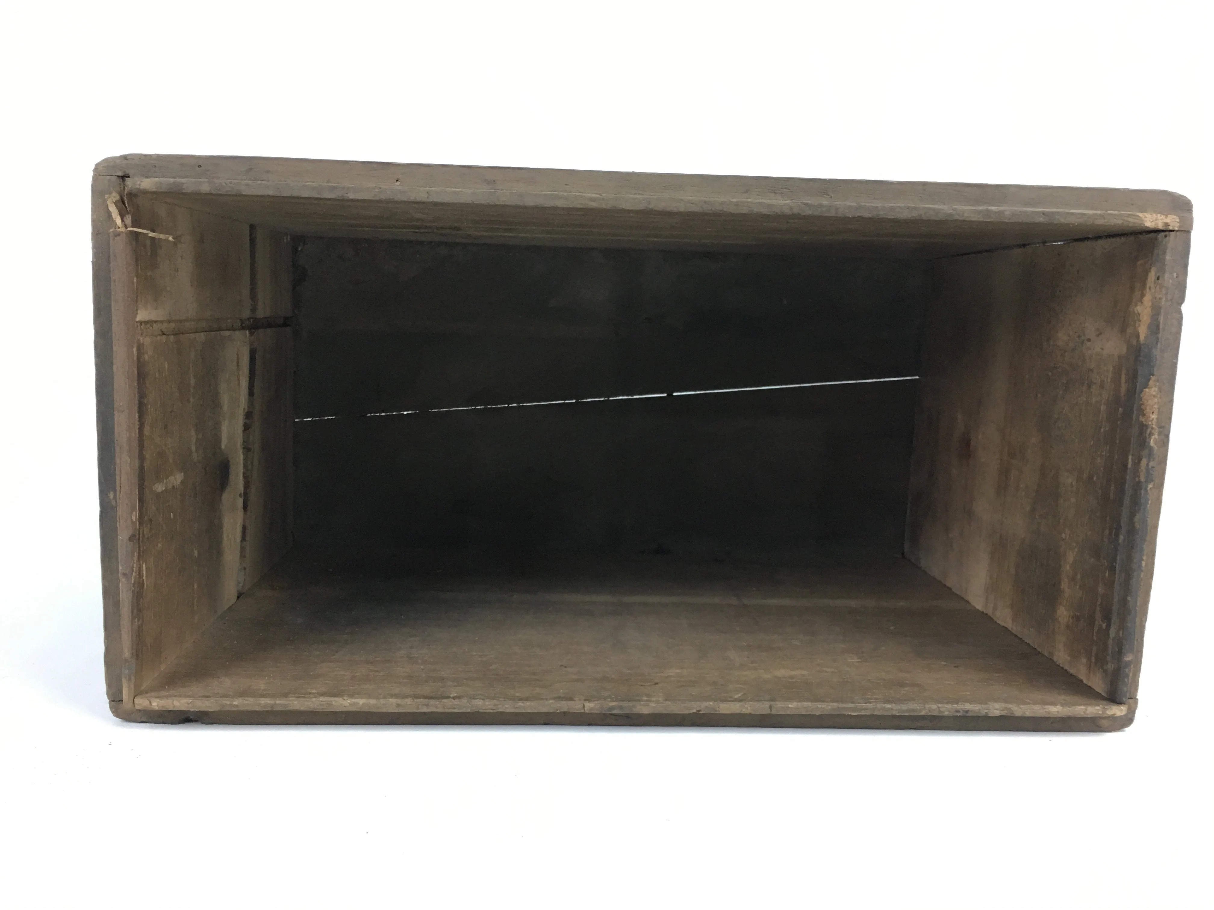 Antique C1880 Japanese Wooden Storage Box Hako Inside 32.5x15.9x21.5cm WB856