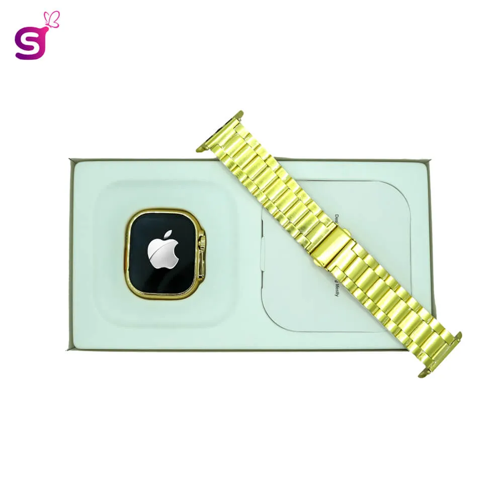 Apple Watch 8 Ultra Smartwatch Premium Edition Master Clone & Gold Edition Smartwatch