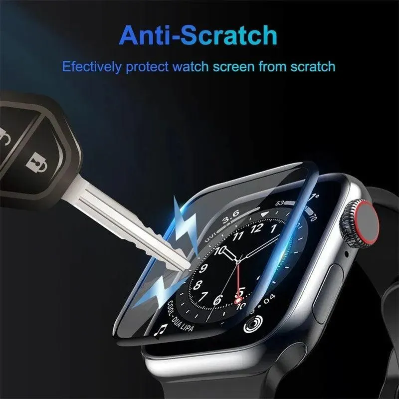 Apple Watch Ceramic Screen Protectors: Ultimate Defense - Hydrogel, Full Coverage.