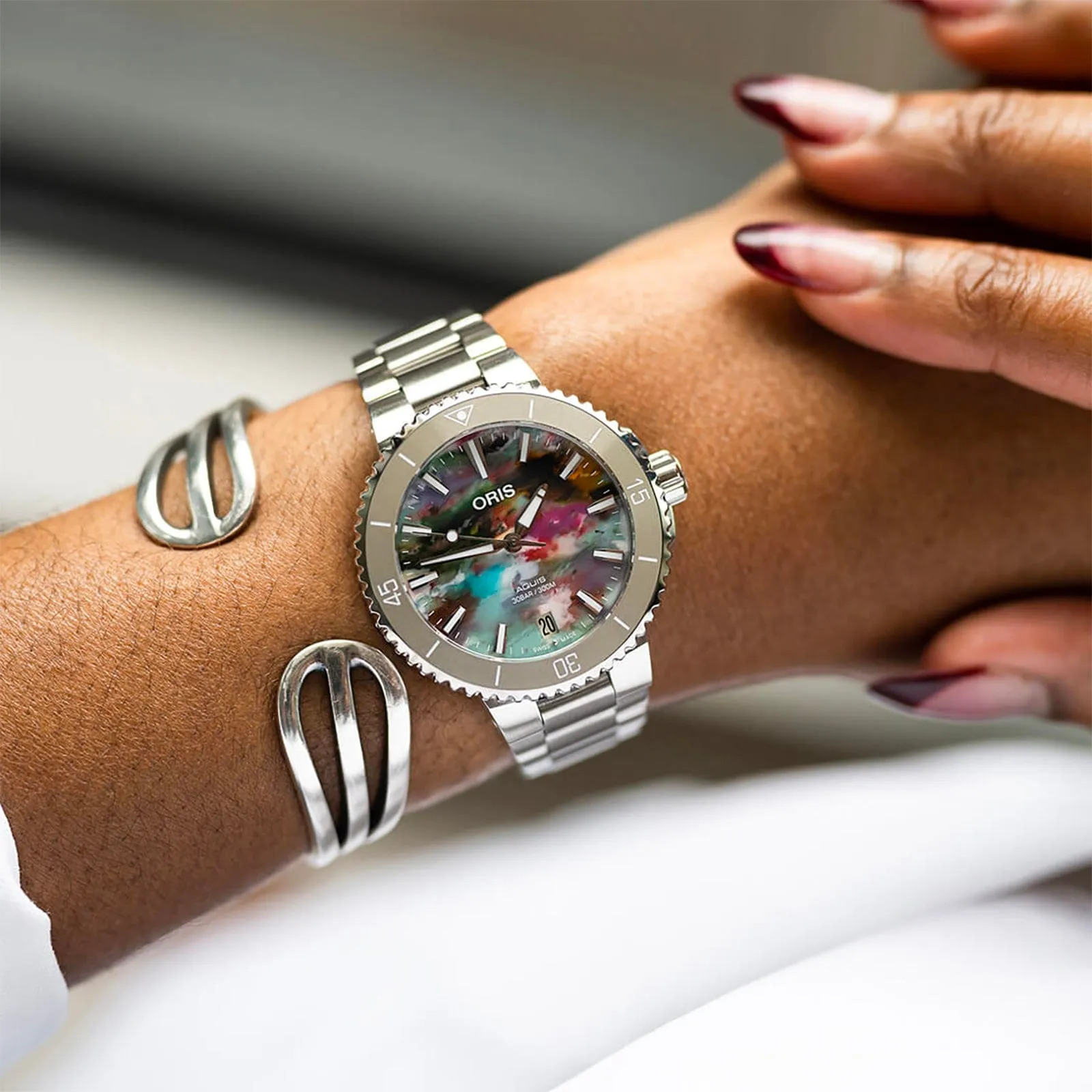 Aquis Date Upcycle (36.5mm)