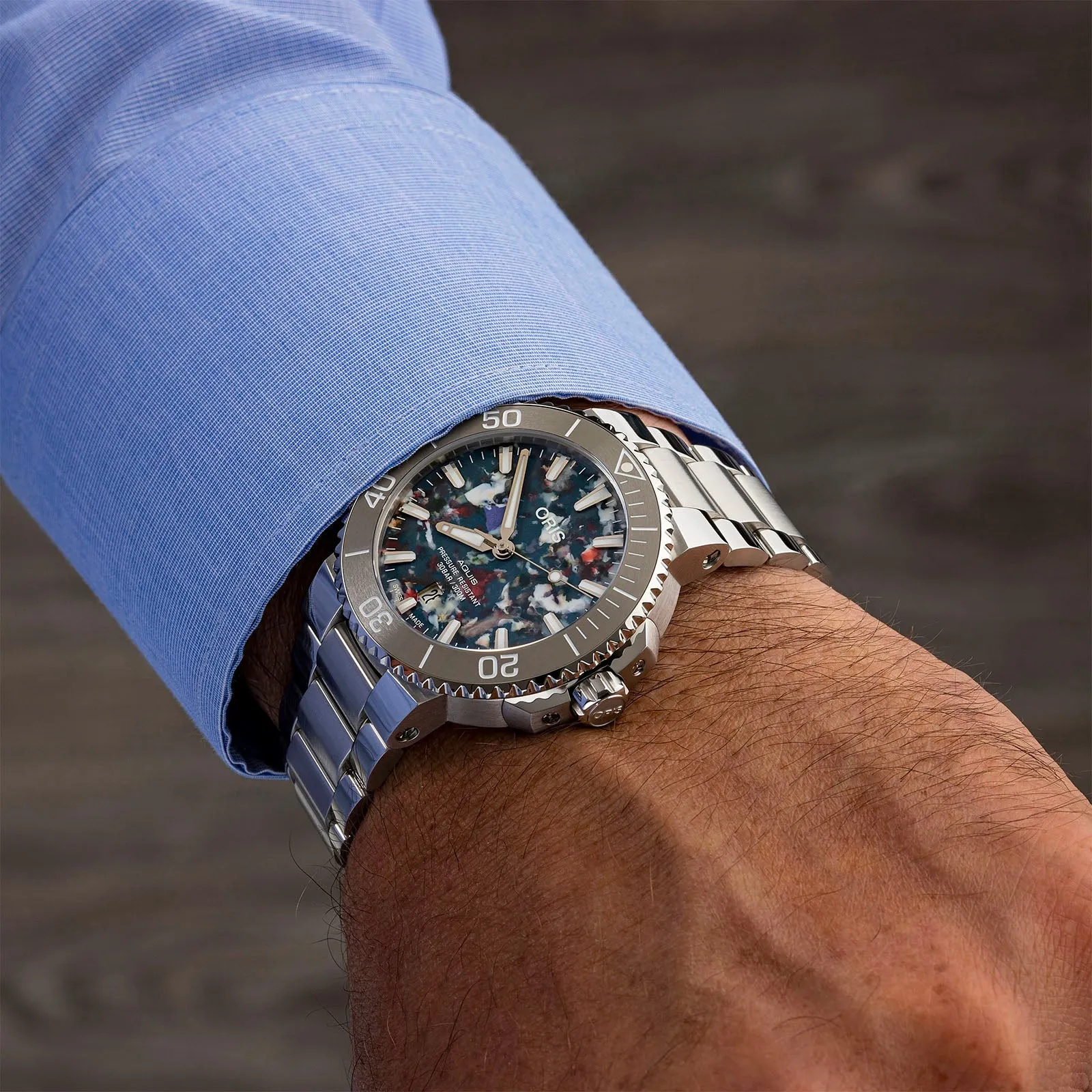 Aquis Date Upcycle (41.5mm)