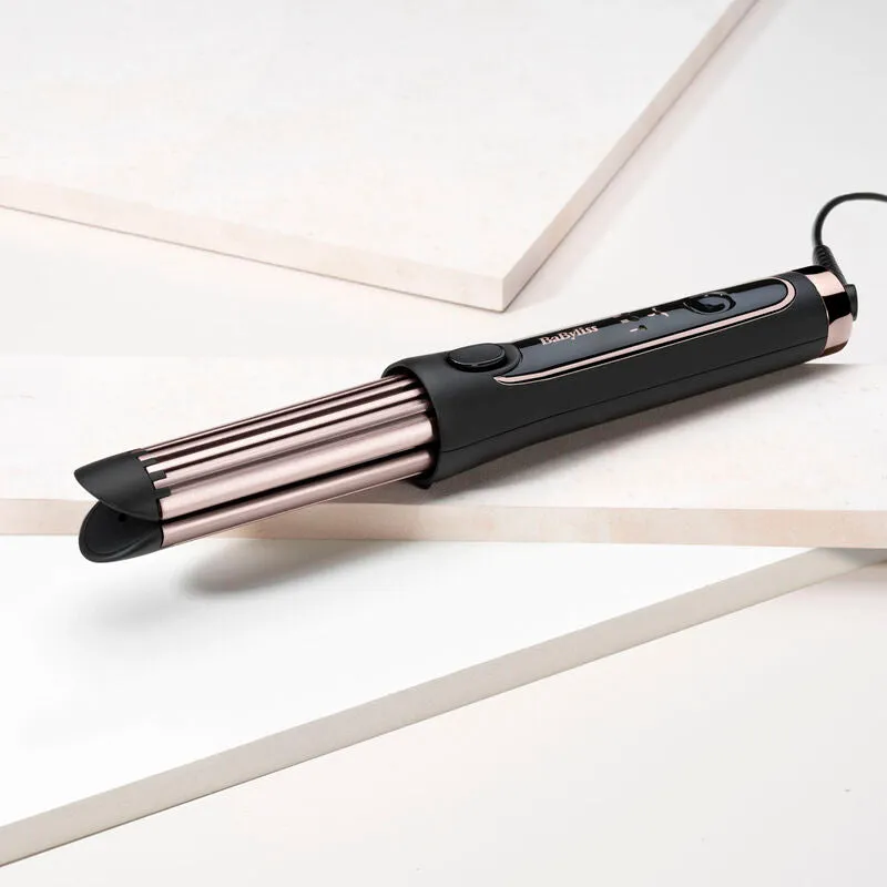 BaByliss Curl Styler Luxe Hair Curler - Black & Rose | 2112U