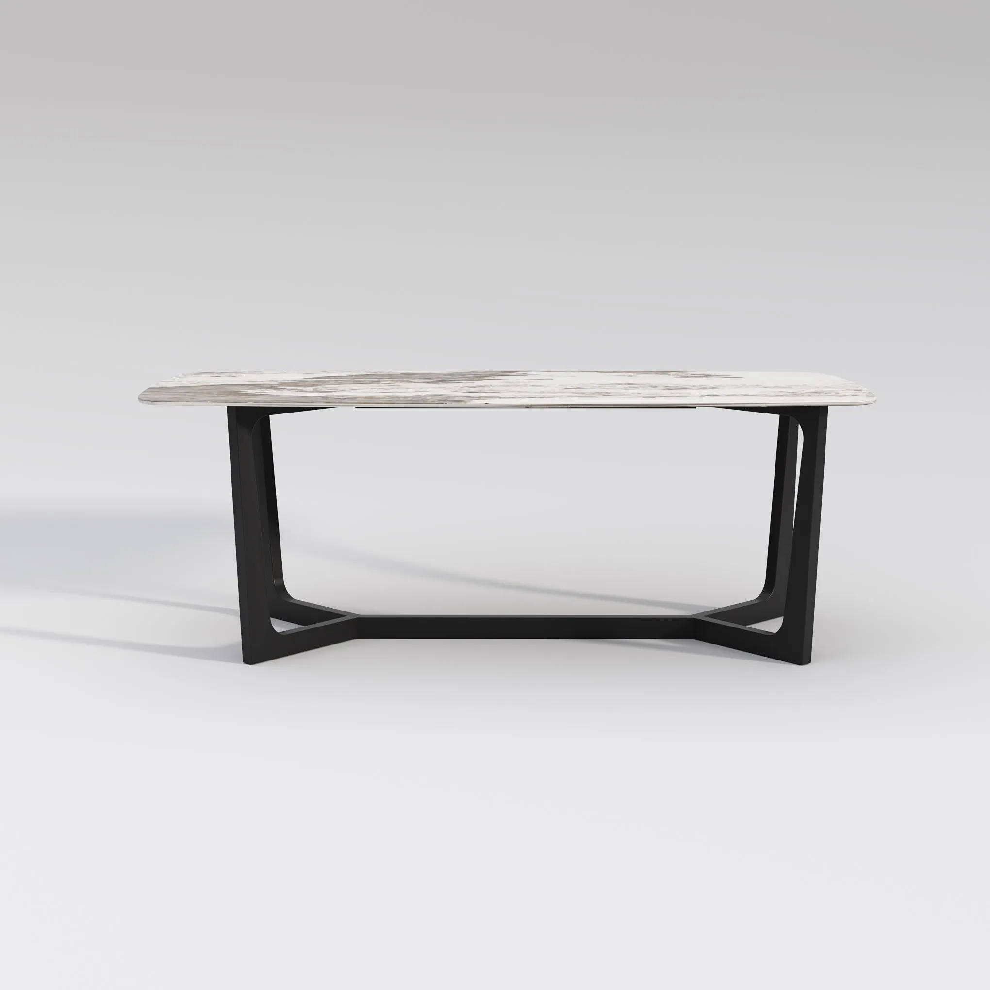 Barley Dining Table/Timber Legs/Ceramic/Marble Tabletop