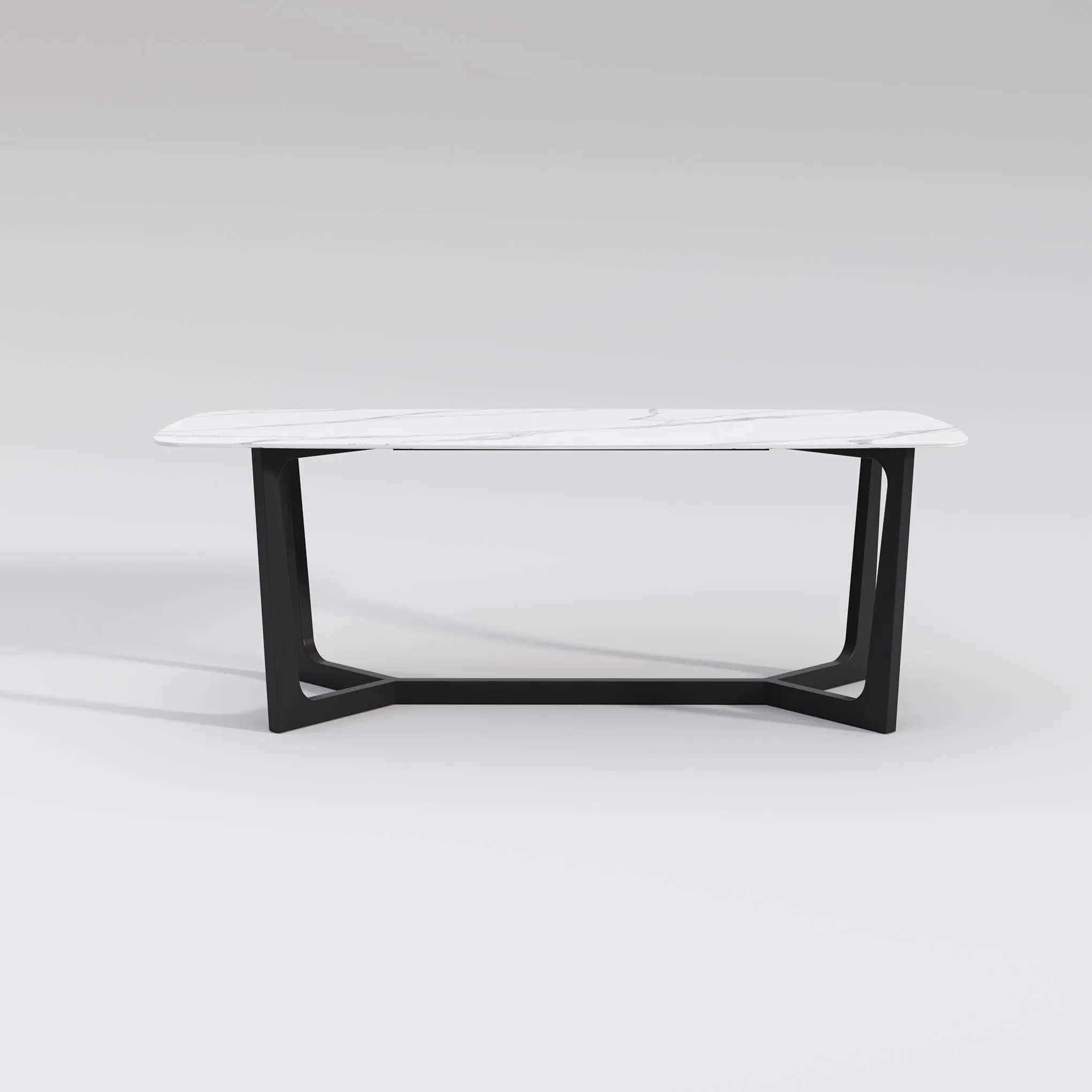 Barley Dining Table/Timber Legs/Ceramic/Marble Tabletop