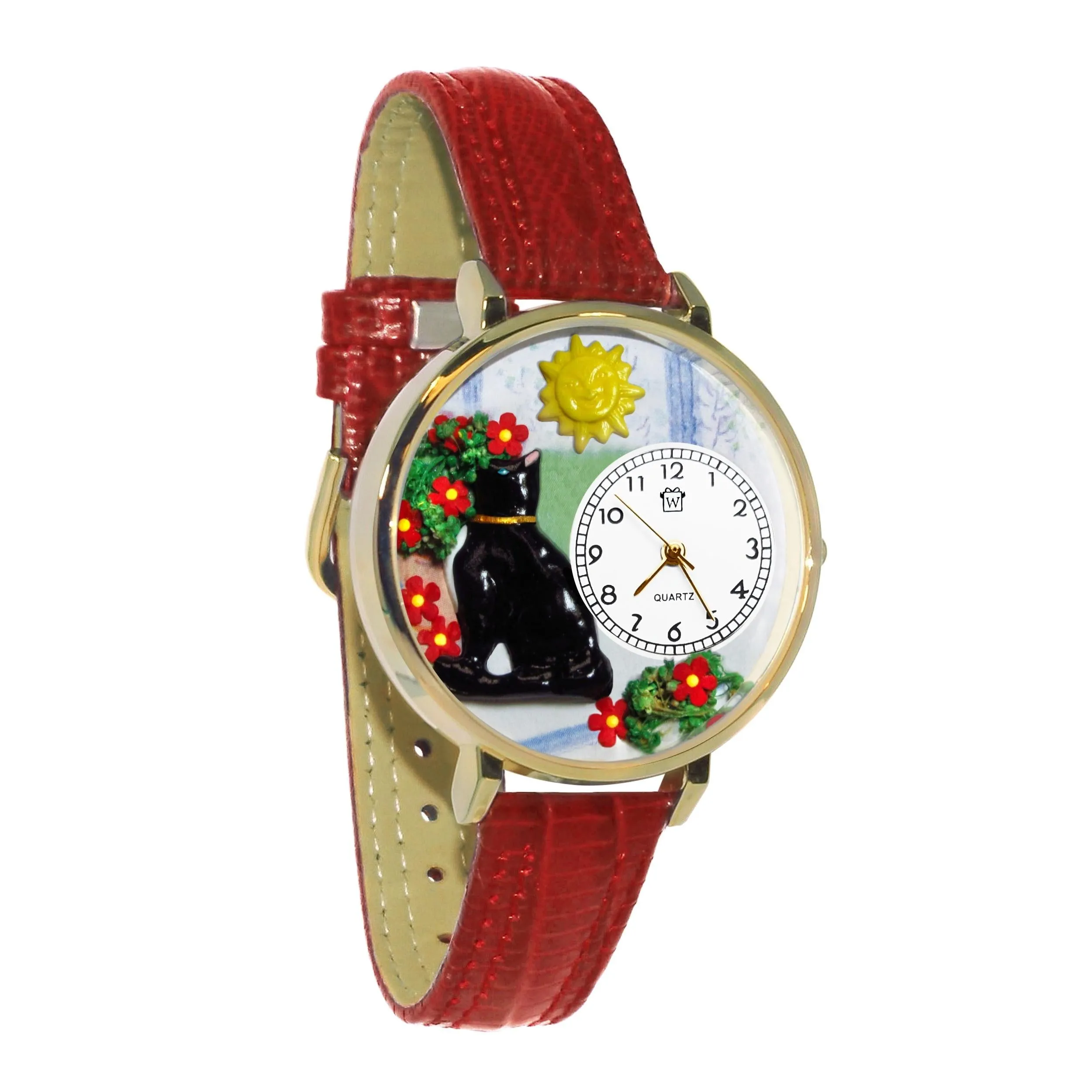 Basking Cat 3D Watch Large Style